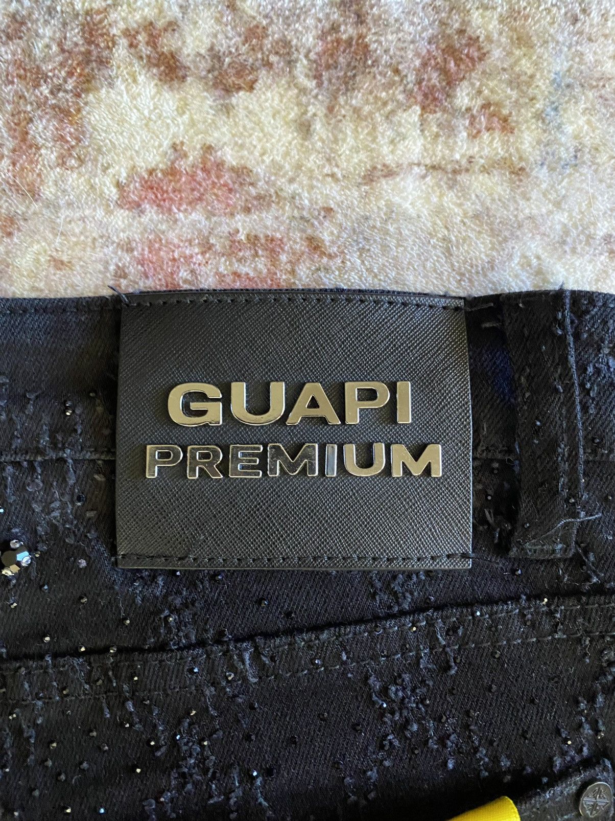 Other Guapi Denim Super Stacked Embellished Denim Size US 32 / EU 48 - 5 Thumbnail