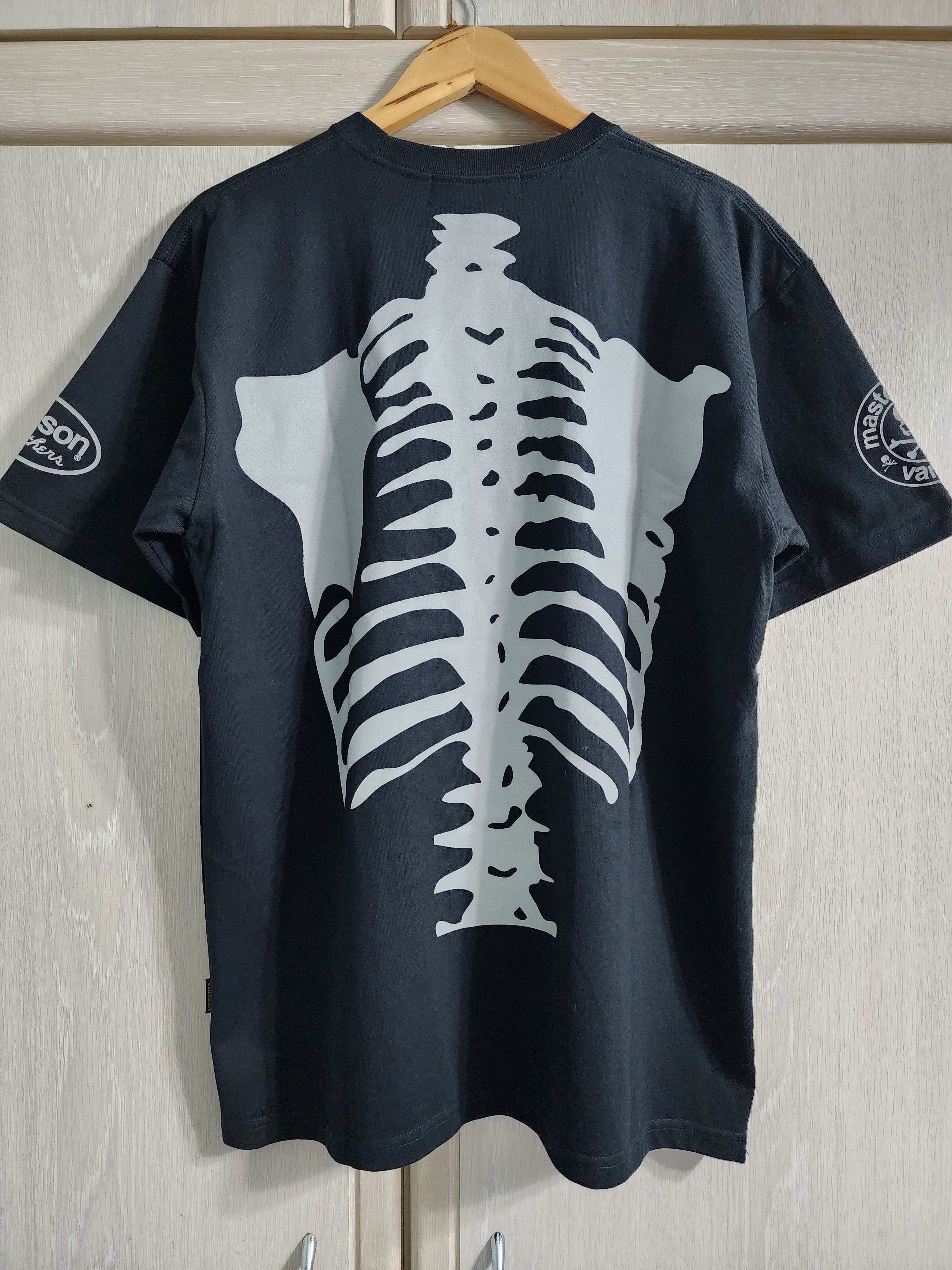 Mastermind Japan Mastermind x Vanson Short Sleeve T-Shirt Size US XL / EU 56 / 4 - 2 Thumbnail