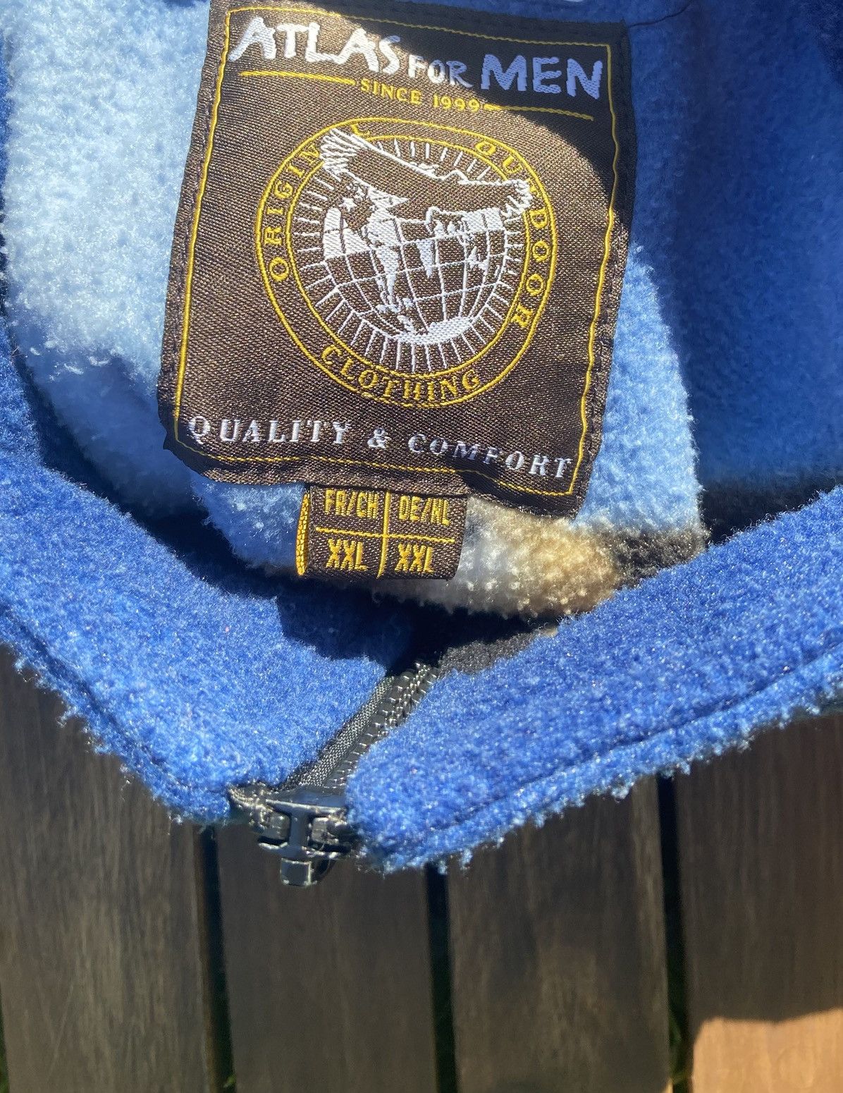 Japanese Brand 🟤Vintage Nature Overprinted Atlas Fleece Jacket Horses 🟤 Size US XL / EU 56 / 4 - 11 Thumbnail