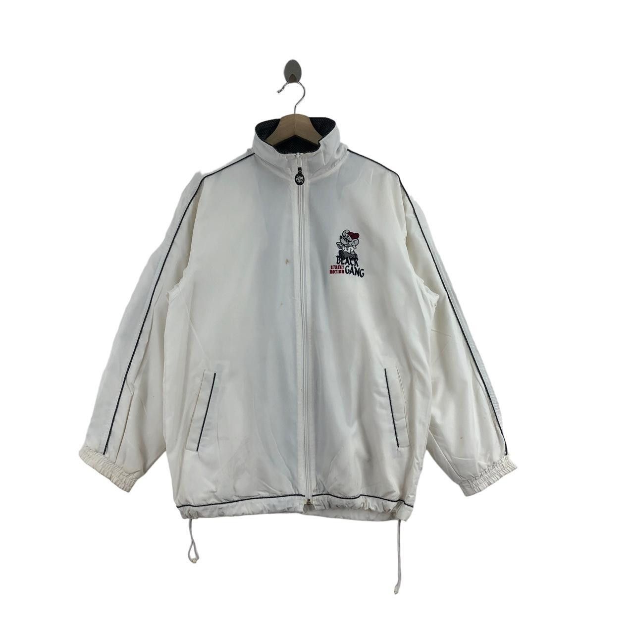 Other MAGIXSON BLACK GANG Rat Hip Hop Rap Jacket Windbreaker Size M / US 6-8 / IT 42-44 - 2 Thumbnail