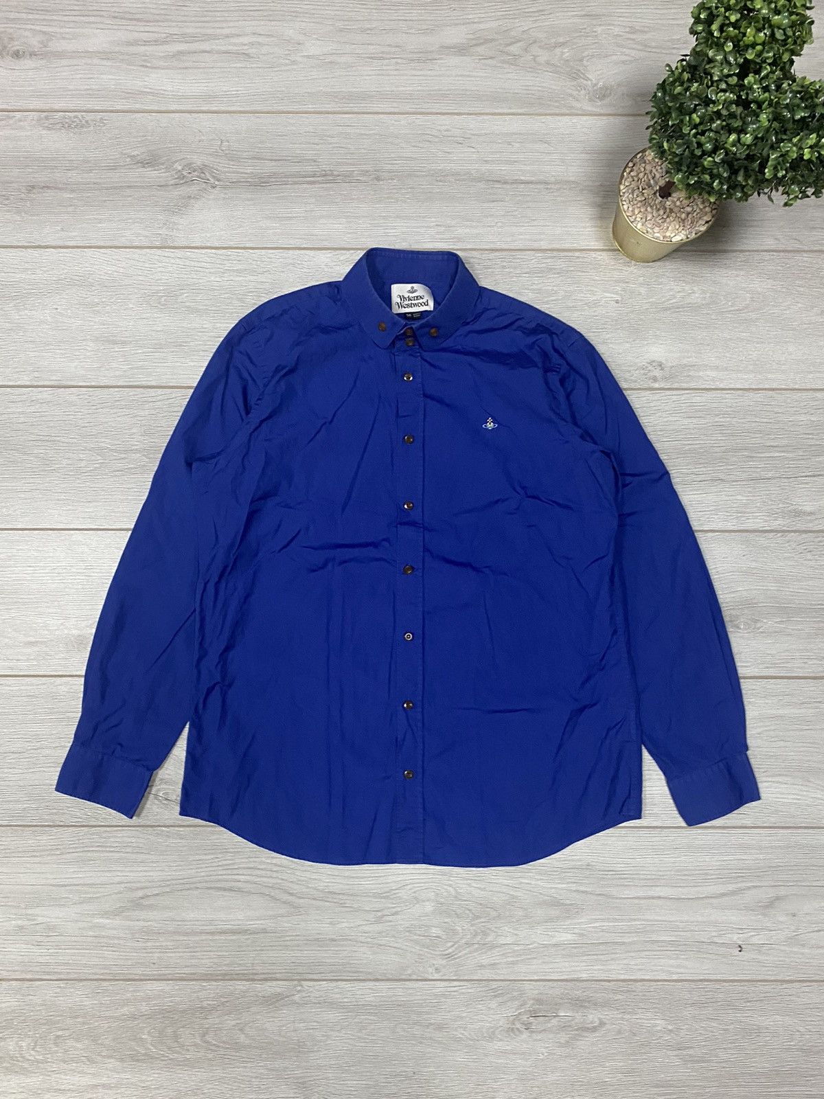Vivienne Westwood Vivienne Westwood shirt buttons vintage orb Size US XL / EU 56 / 4 - 2 Thumbnail