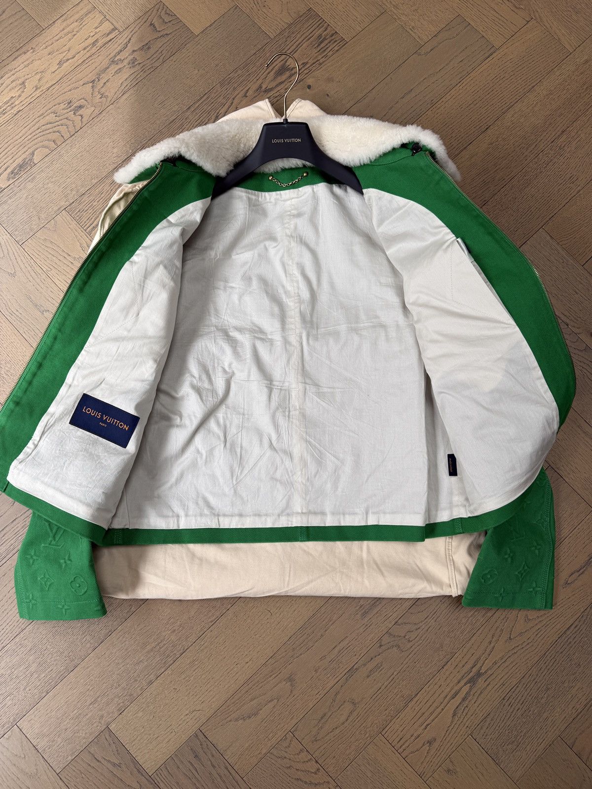 Louis Vuitton Louis Vuitton x Virgil Abloh Monogram Denim Workwear Jacket Size US L / EU 52-54 / 3 - 7 Thumbnail
