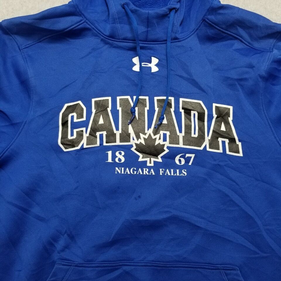 Under Armour Under Armour Hoodie Men Small Long Sleeve Pullover Niagara Size US S / EU 44-46 / 1 - 4 Thumbnail
