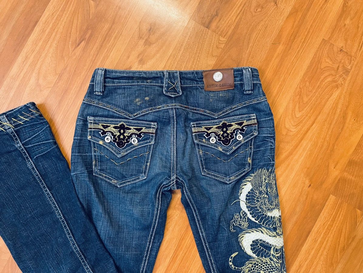 Antik Denim Women’s low-rise flare Antik Denim Size 27" / US 4 / IT 40 - 2 Thumbnail