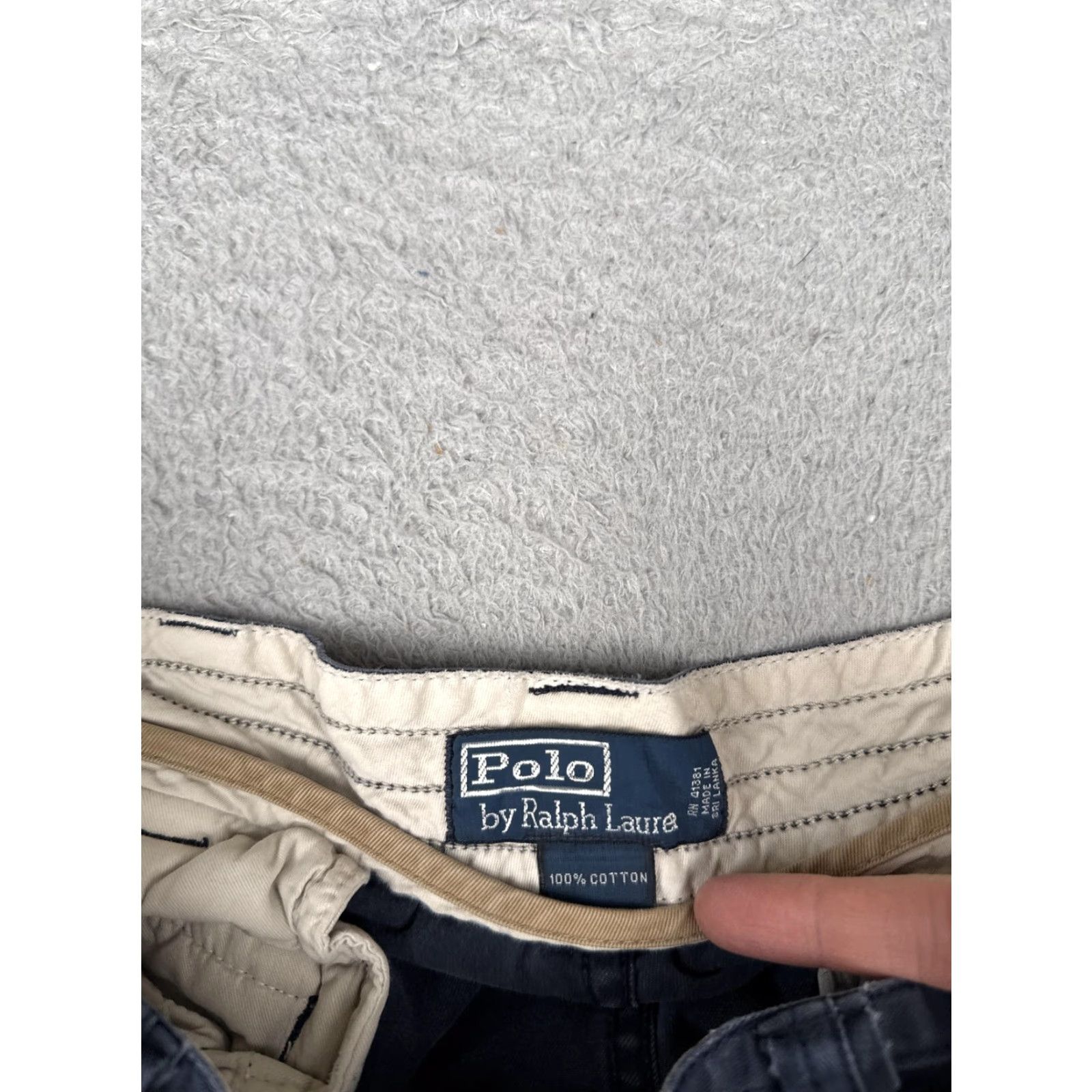 Polo Ralph Lauren Polo Ralph Lauren Shorts Men 35x10 Blue Cargo Utility Pockets 100% Cotton Casual Size US S / EU 44-46 / 1 - 7 Thumbnail