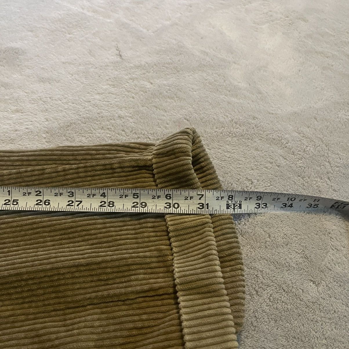 Dockers Vintage 90s Dockers Khakis Mens 44x32 Tan Corduroy Pants Size US 41 - 9 Thumbnail