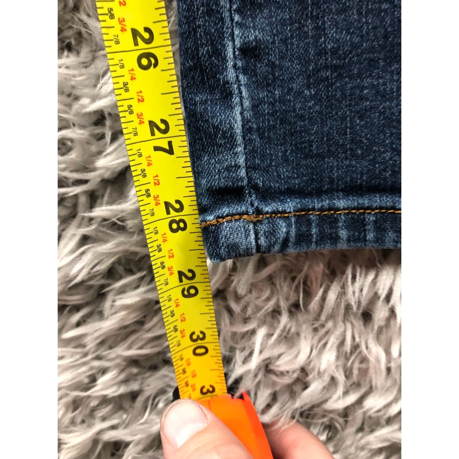 Lee Lee Relaxed Fit Jeans Womens Size 8 Mid Rise Dark Wash Blue Denim Size 30" / US 8 / IT 44 - 3 Thumbnail