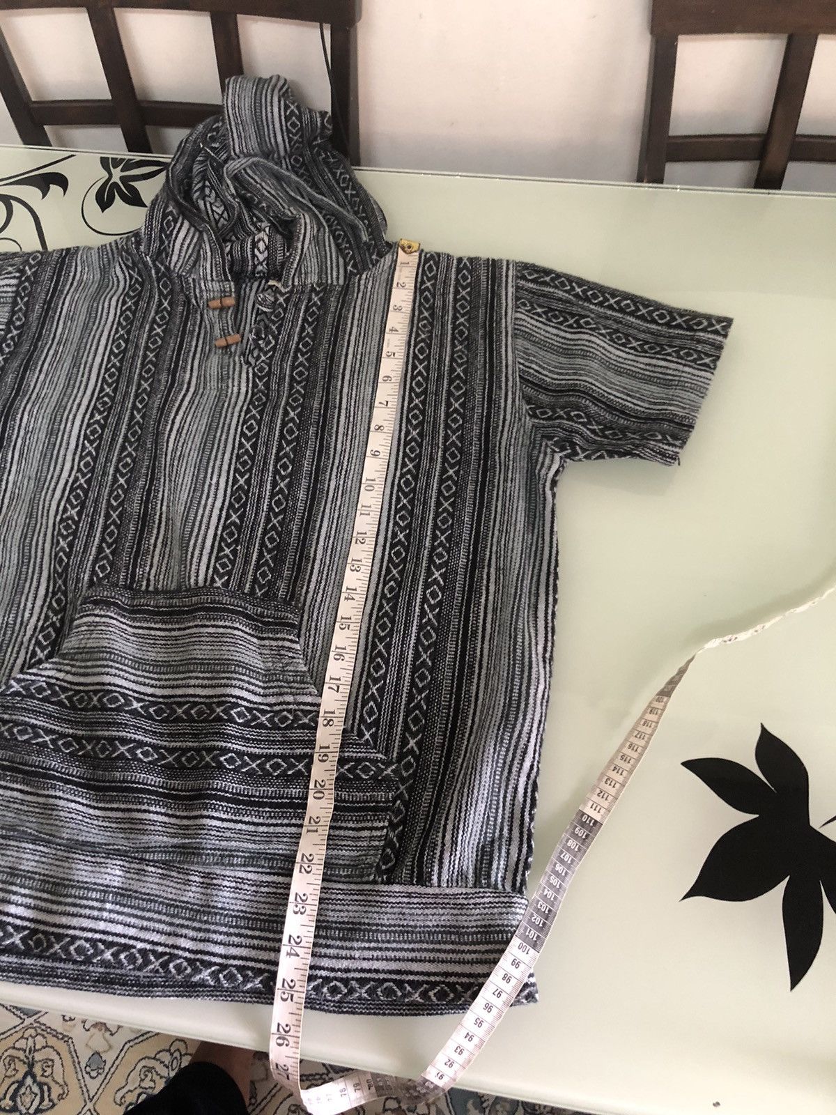 Vintage Vintage Lakhay Knit Cotton Hitchhiker Boho Hoodie Like Coogi Size US S / EU 44-46 / 1 - 19 Thumbnail