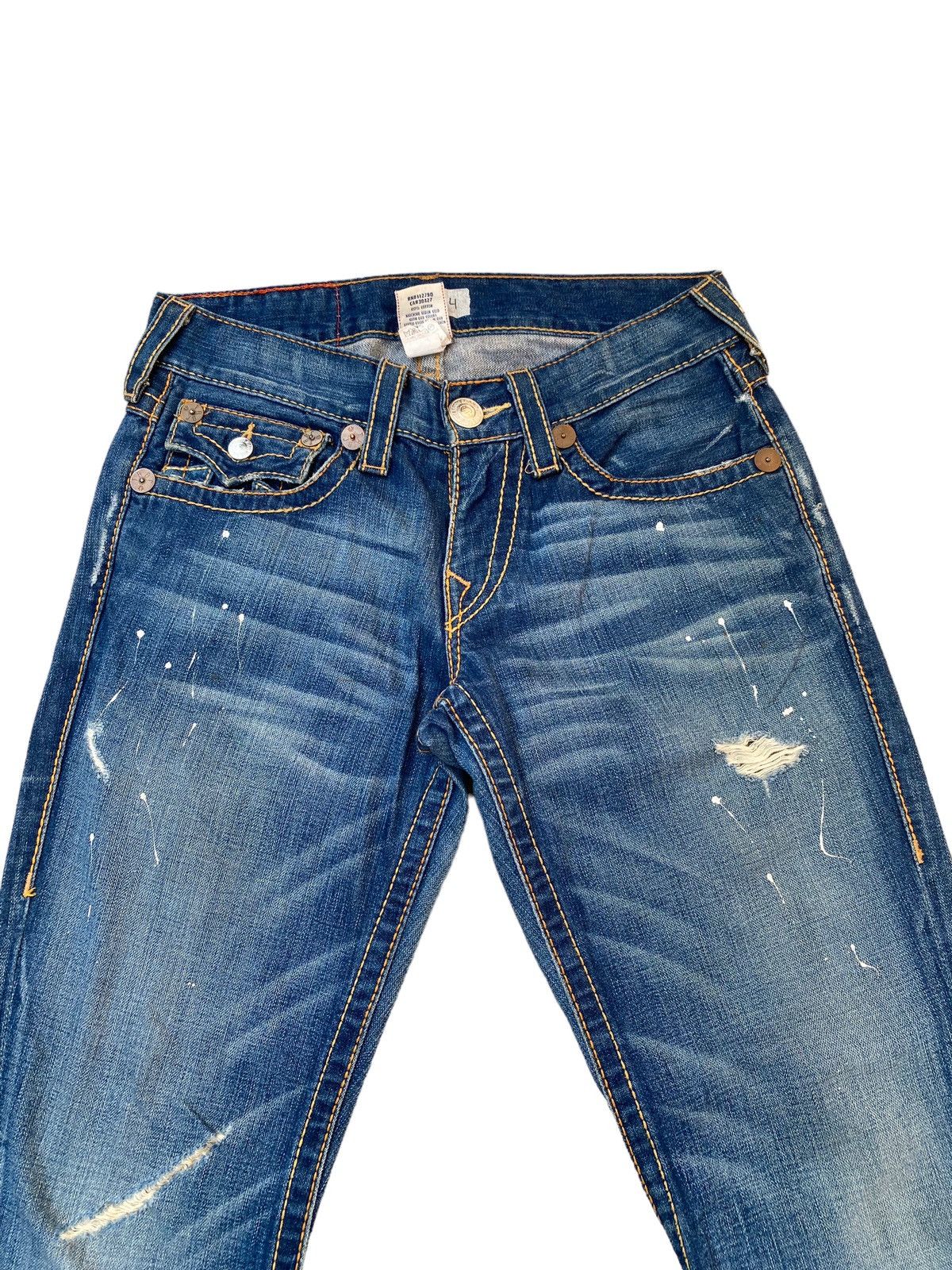 True Religion True Religion Joey Big T Flare Pant Size US 31 - 3 Thumbnail