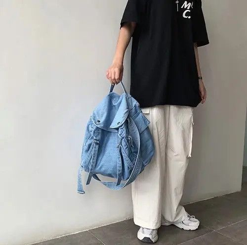 Other Denim Blue Canvas Shoulder Bag Size ONE SIZE - 2 Thumbnail