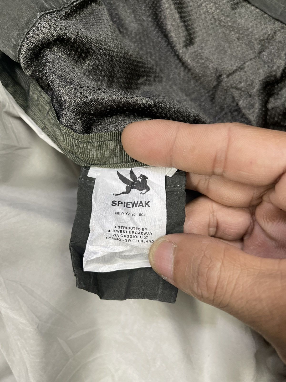 I. Spiewak And Sons Spiewak Type MA-1 Nylon Windbreaker Bombers Size US S / EU 44-46 / 1 - 14 Thumbnail