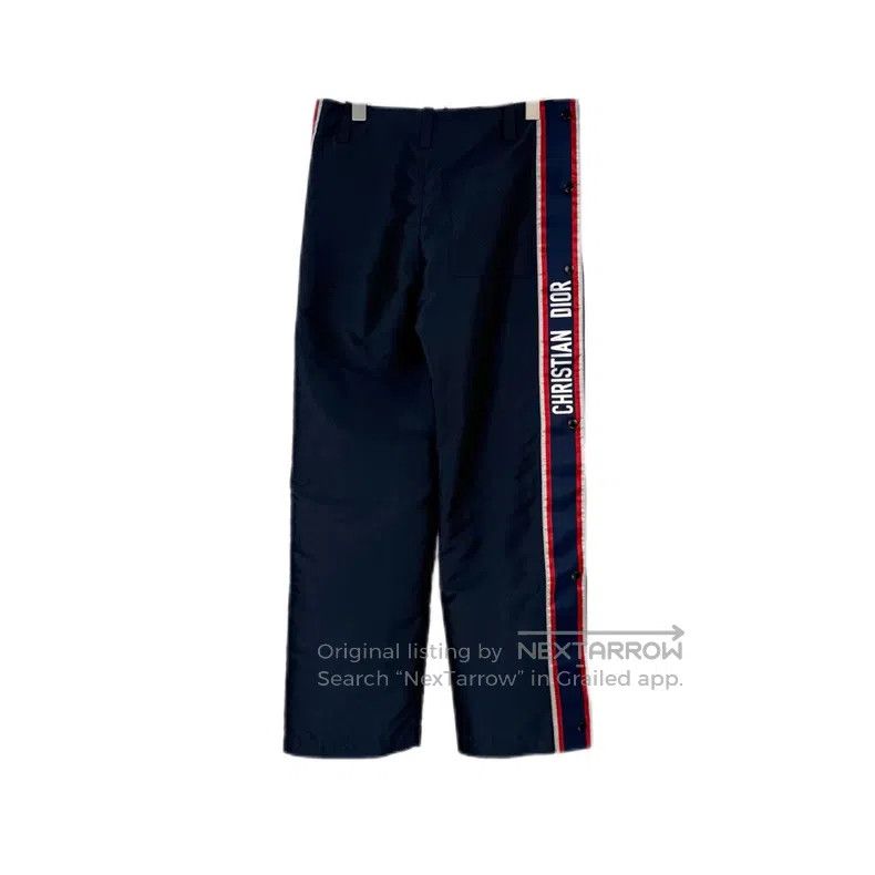Dior Dior Dark blue classic logo button trousers Size 24" / US 00 / IT 34 - 2 Thumbnail