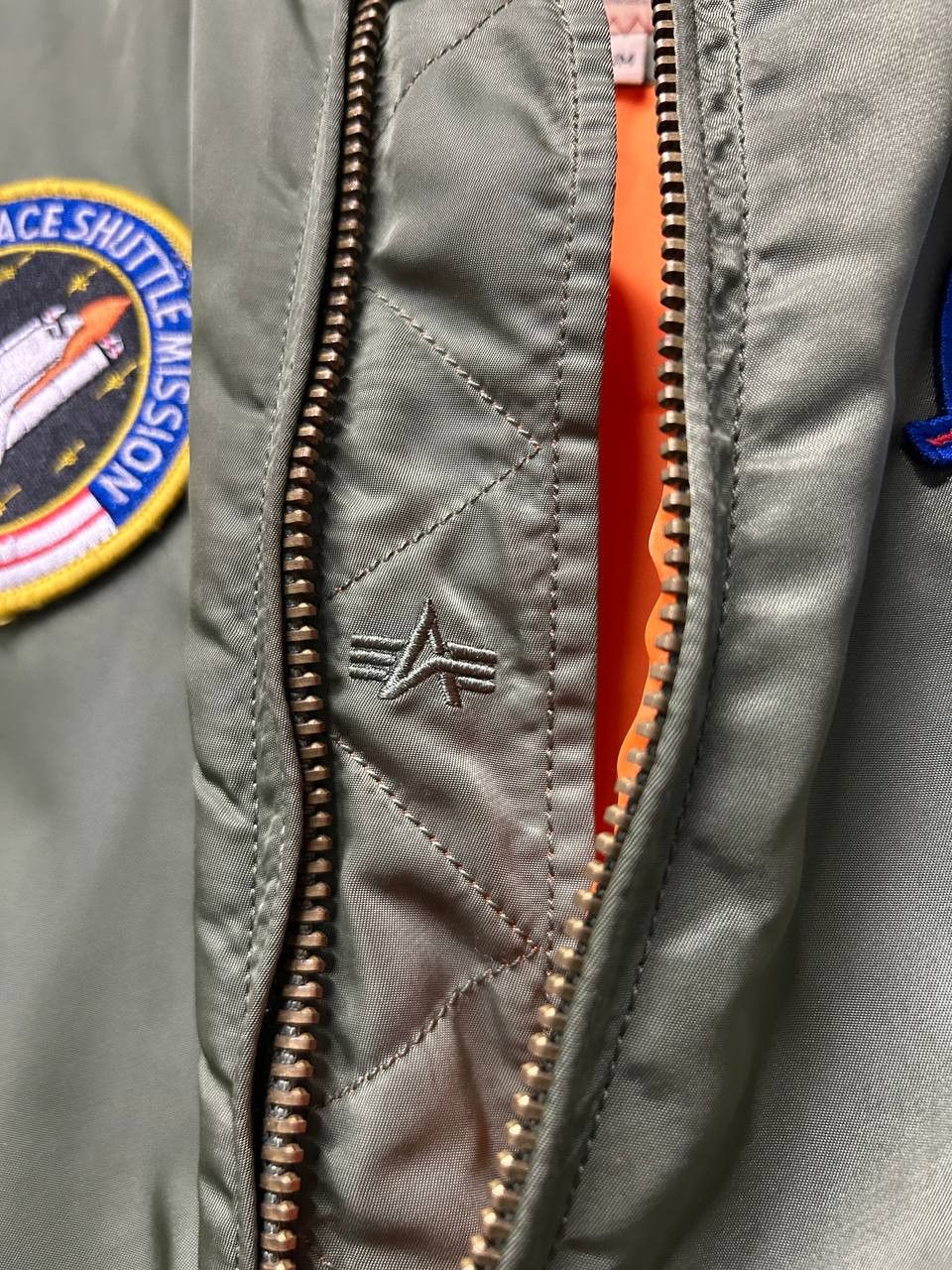 Alpha Industries Alpha Industries NASA mens bomber jacket size M Size US M / EU 48-50 / 2 - 14 Thumbnail