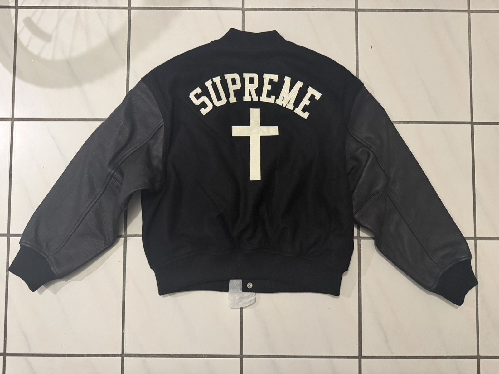 Supreme Supreme cross varsity Jacket Size US M / EU 48-50 / 2 - 2 Thumbnail