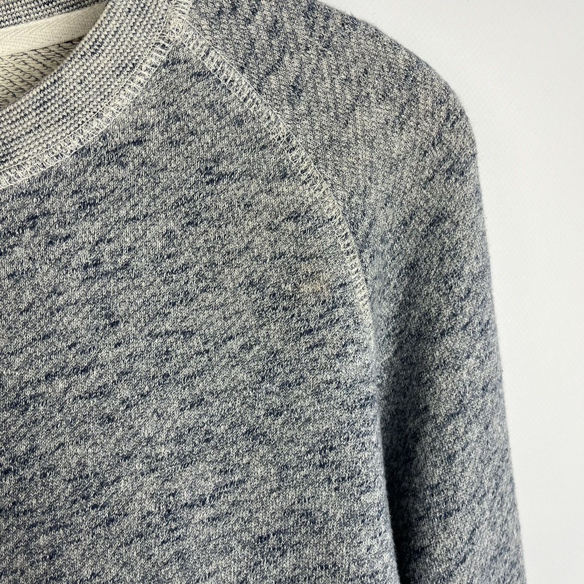 Norse Projects Designer Norse Project Textured Sweatshirt Basic Blue Raglan Size US S / EU 44-46 / 1 - 8 Thumbnail