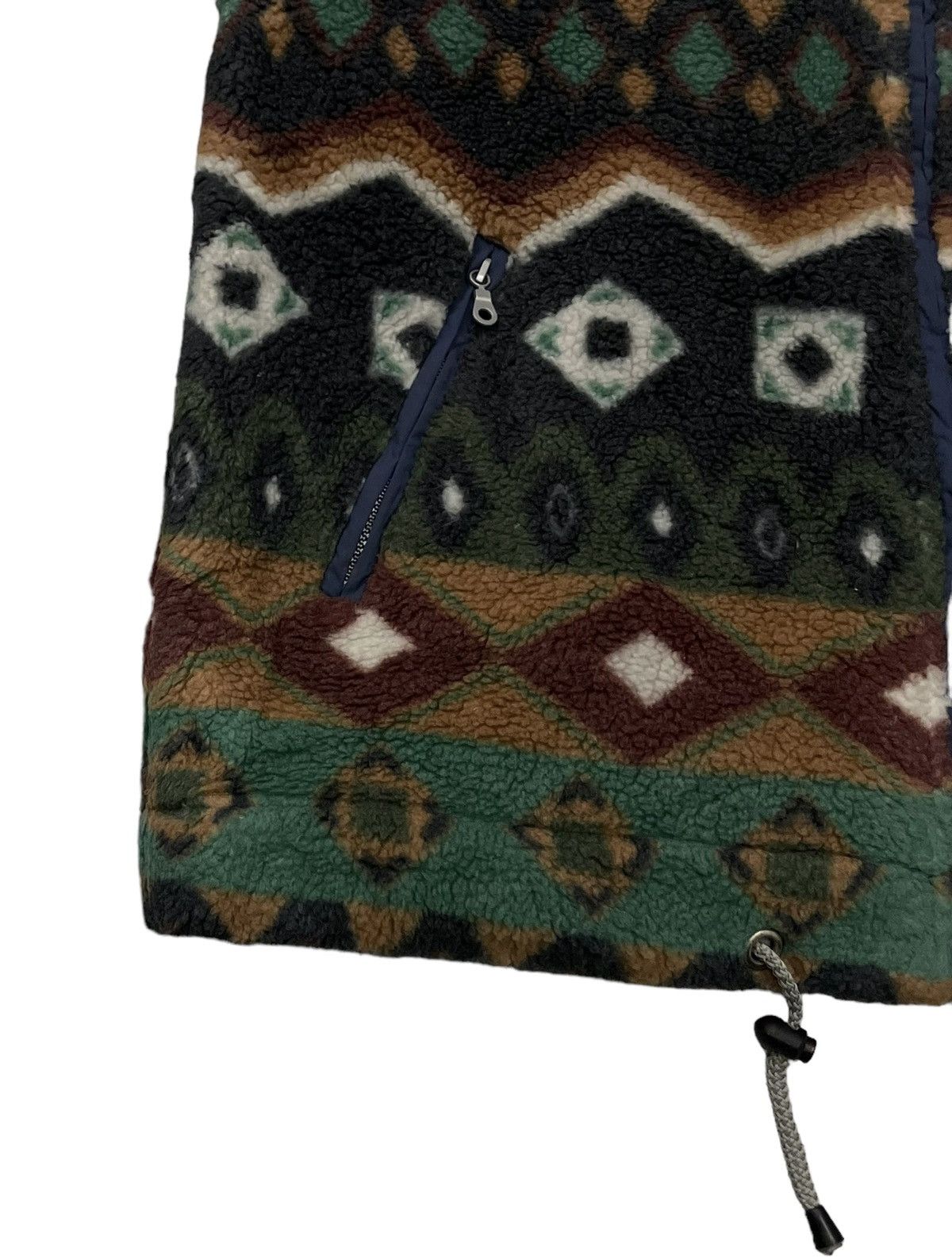 Native Vintage Capt. Cook Multicolour Navajo Fleece Jacket Size US XL / EU 56 / 4 - 4 Thumbnail