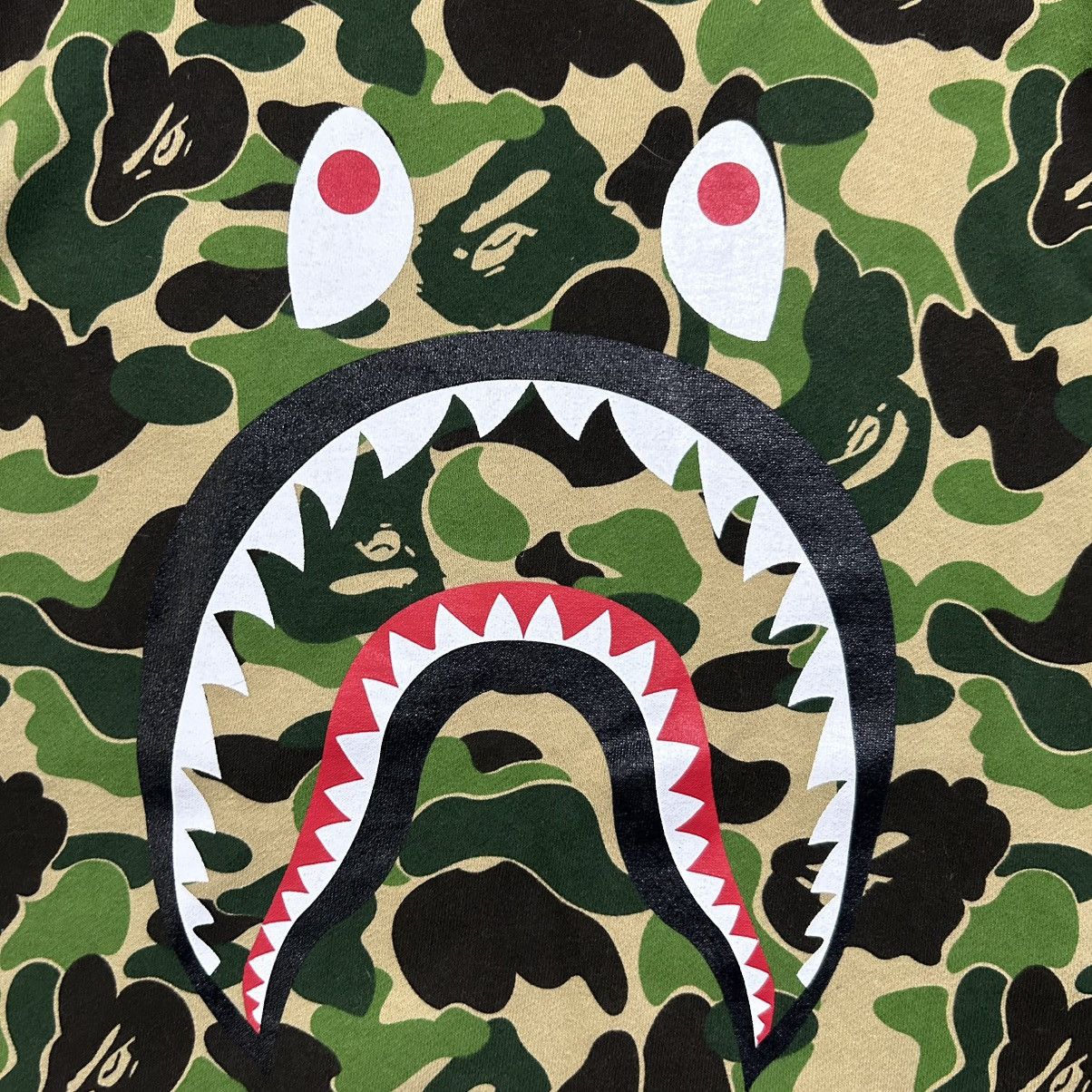 Bape BAPE ABC Shark Green Camo Sweatshirt Size US M / EU 48-50 / 2 - 4 Thumbnail