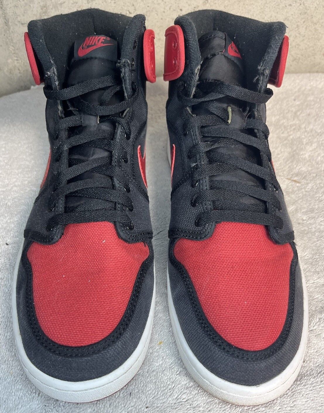 Jordan Brand Nike Air Jordan 1 AJKO Retro Bred Black Red White Size 11 Size US 11 / EU 44 - 2 Thumbnail