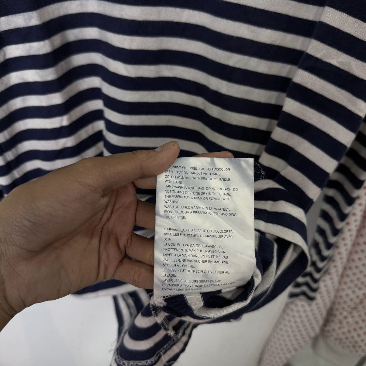 Comme des Garcons PLAY Comme des Garcons stripe longsleeve Size M / US 6-8 / IT 42-44 - 9 Thumbnail