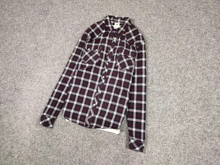Flannel Vintage Flannel Lee Shirt Checkered Travis Scott Style Size US L / EU 52-54 / 3 - 3 Thumbnail