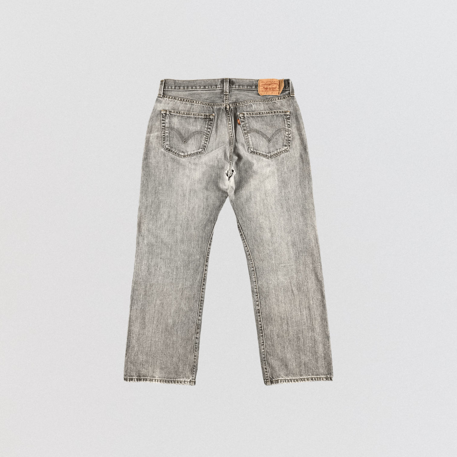 Levi's × Vintage Vintage Y2k Faded Black Levis 501 Jeans-JM1650 Size US 36 / EU 52 - 2 Thumbnail