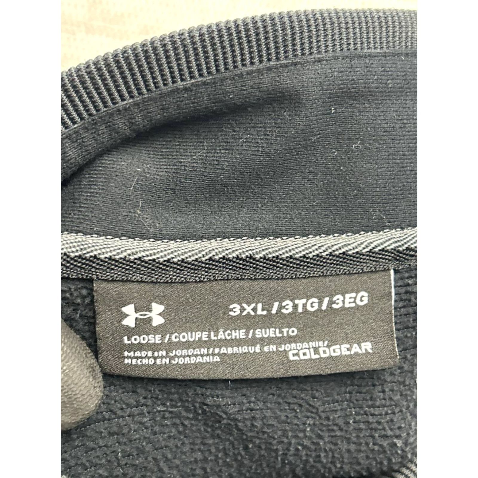 Under Armour Under Armour Storm Sweatshirt Mens 3XL Black Fleece Lined Zip Mock Neck Pullover Regular Fit Thermal Outdoor Sports Mens Clothing Size US XXL / EU 58 / 5 - 5 Thumbnail