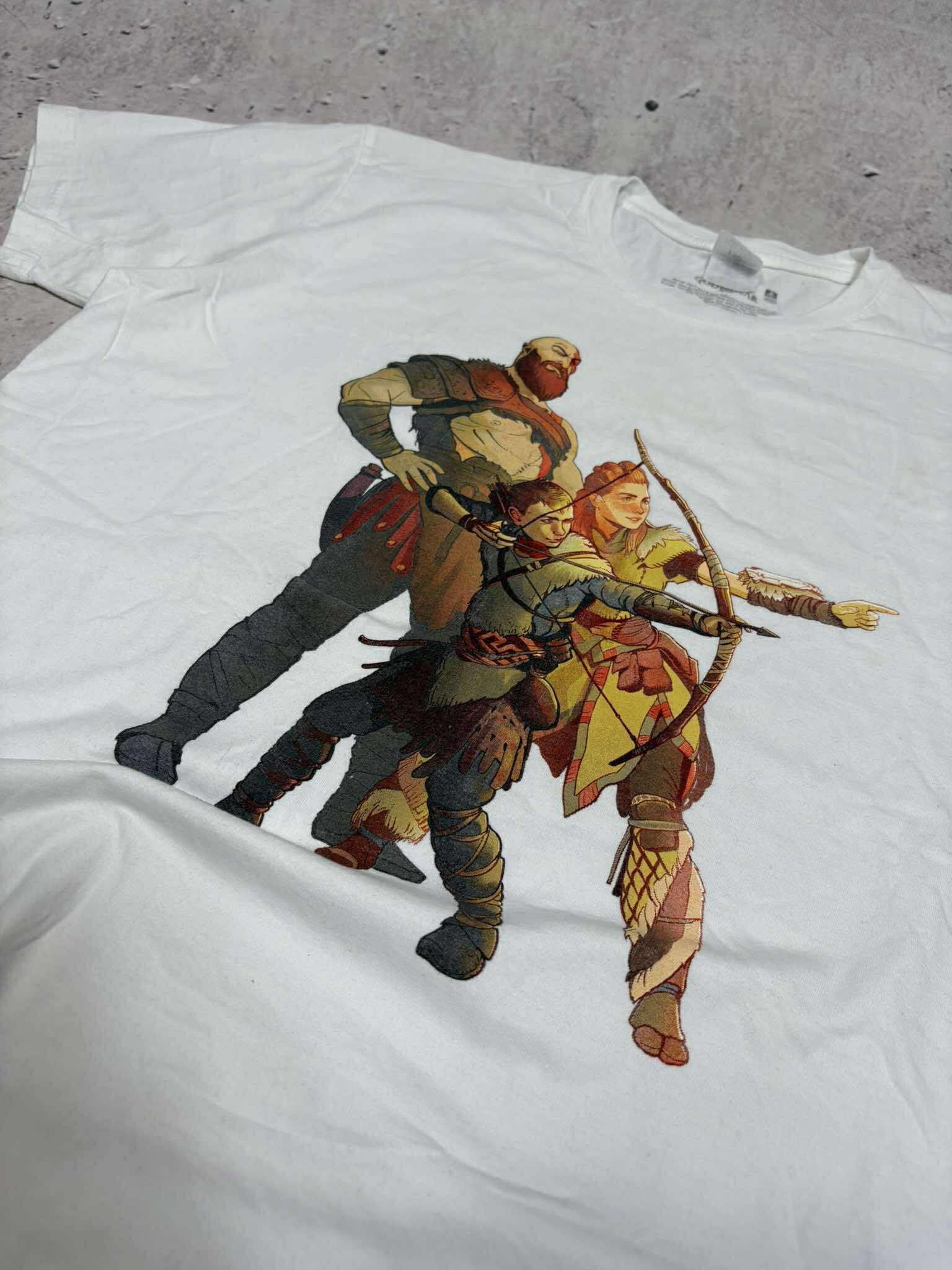 Playstation God of War x Horizon Zero Down T-shirt playstation Size US XXL / EU 58 / 5 - 2 Thumbnail