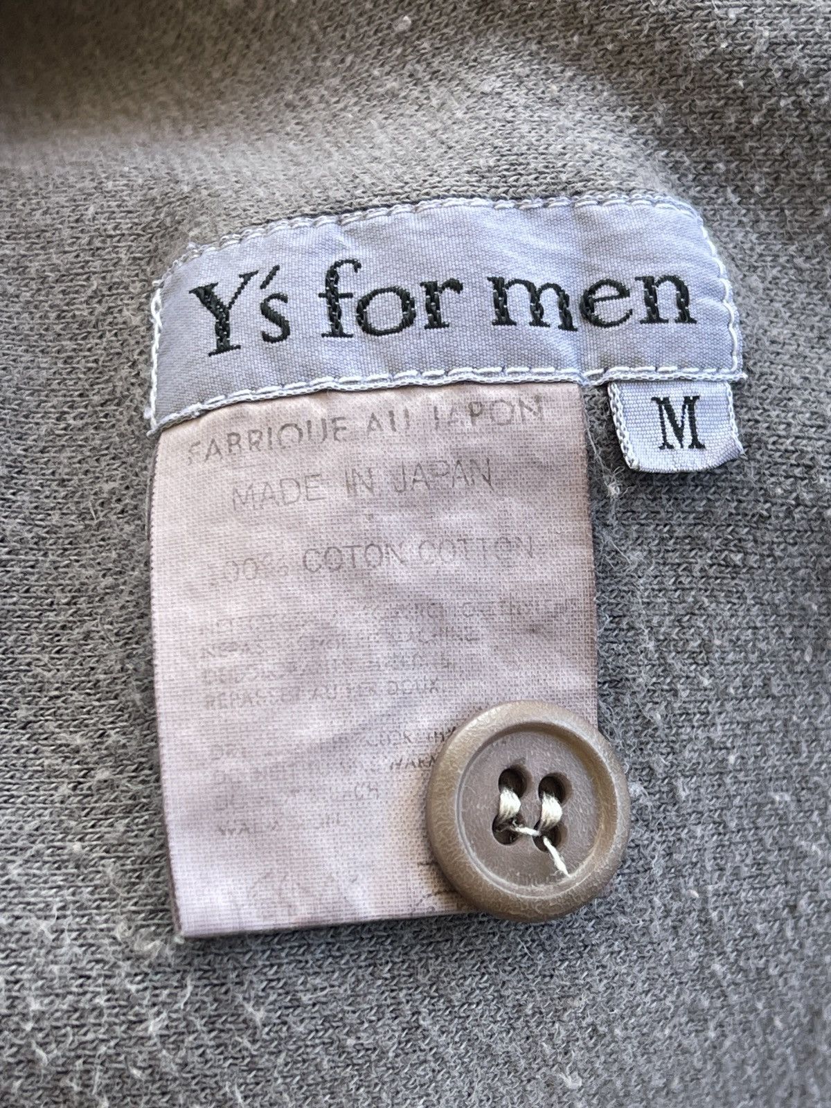 Y's for Men Yohji Yamamoto Faded Drawstring Sweatpants Size US 34 / EU 50 - 7 Thumbnail