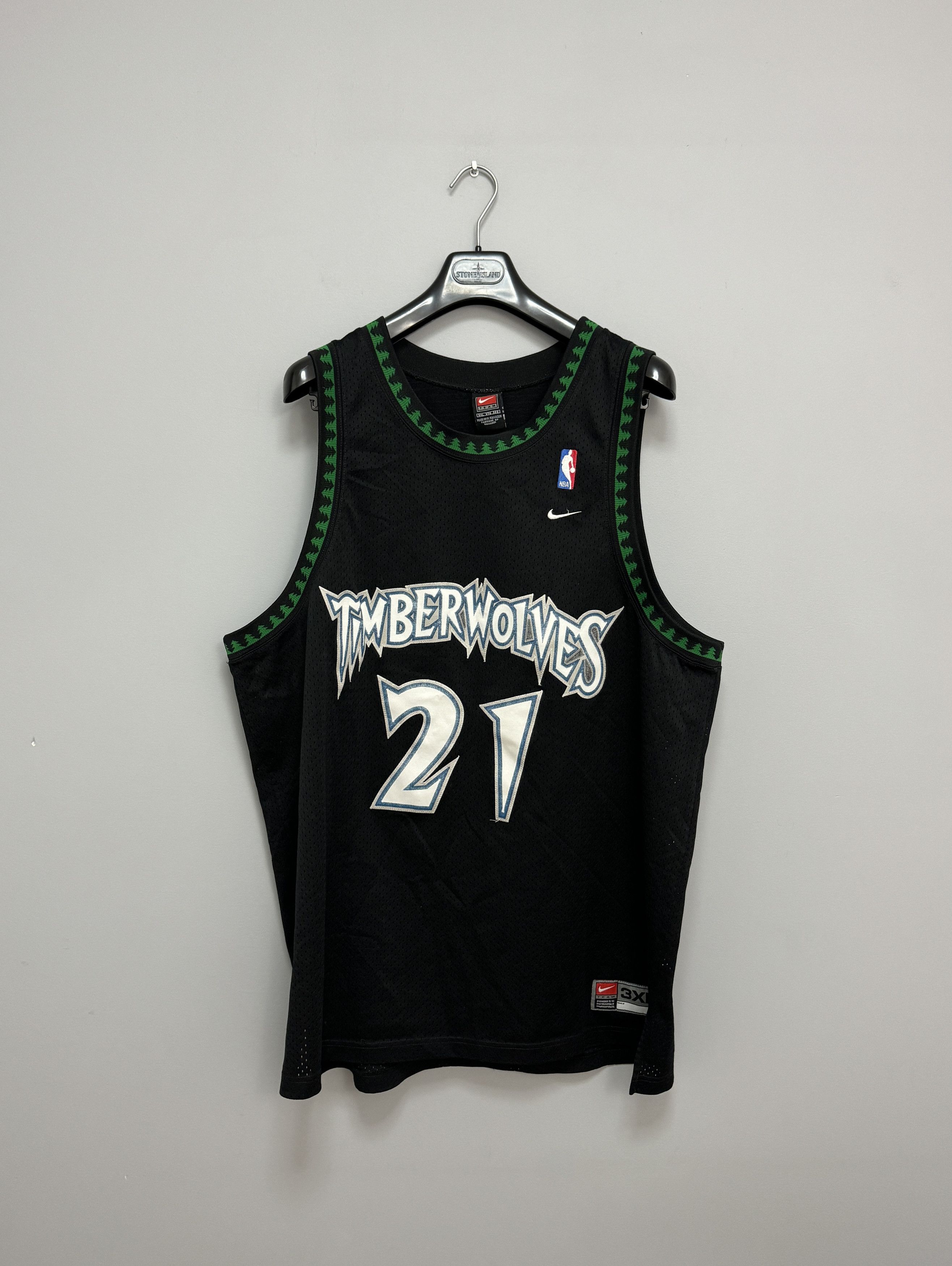 Nike Nike Minnesota Timberwolves Kevin Garnett 21 NBA Jersey 3XL Size US XXL / EU 58 / 5 - 1 Thumbnail