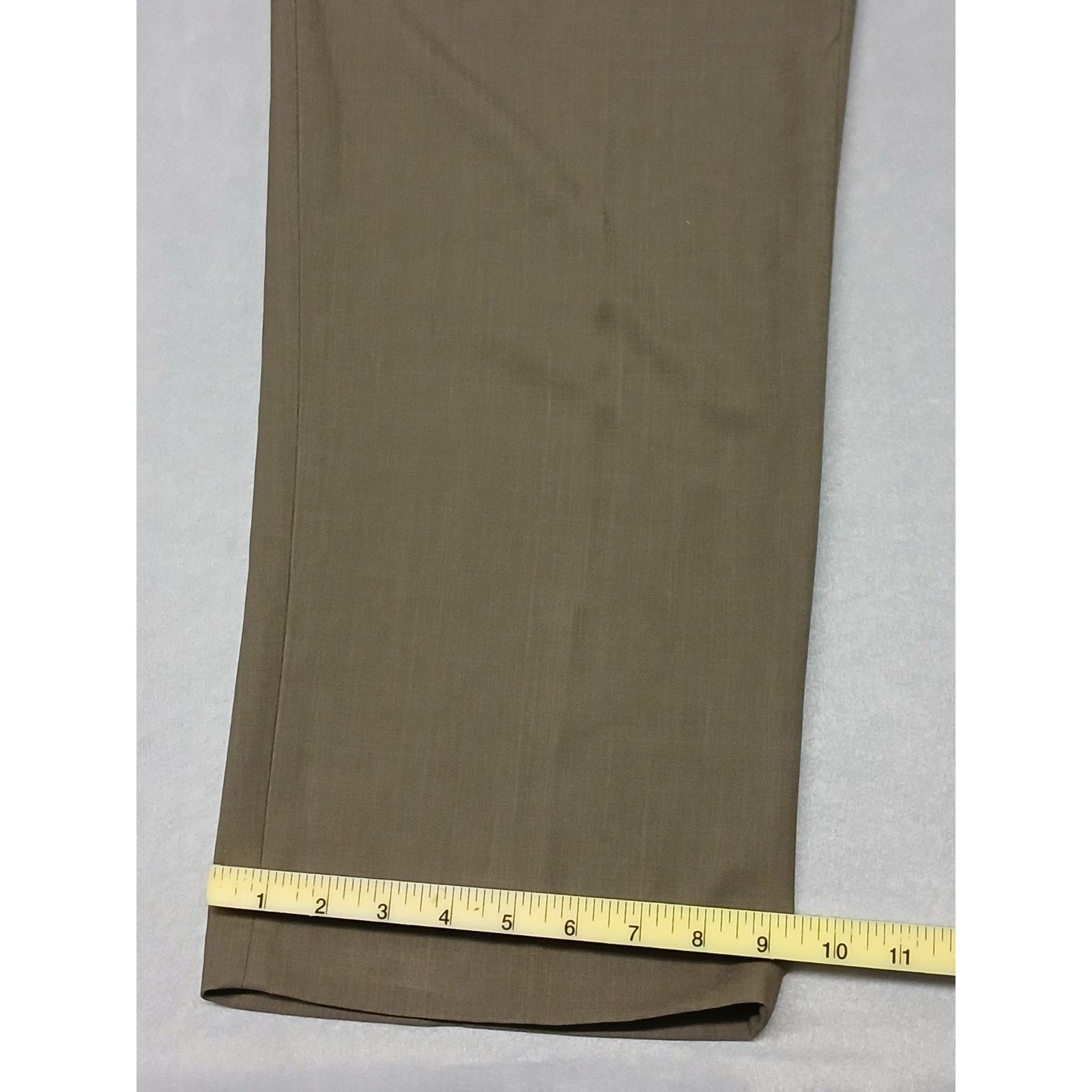 Haggar Haggar 38x32 Beige Polyester Relaxed Comfort Classic Pants Size US 38 / EU 54 - 3 Thumbnail