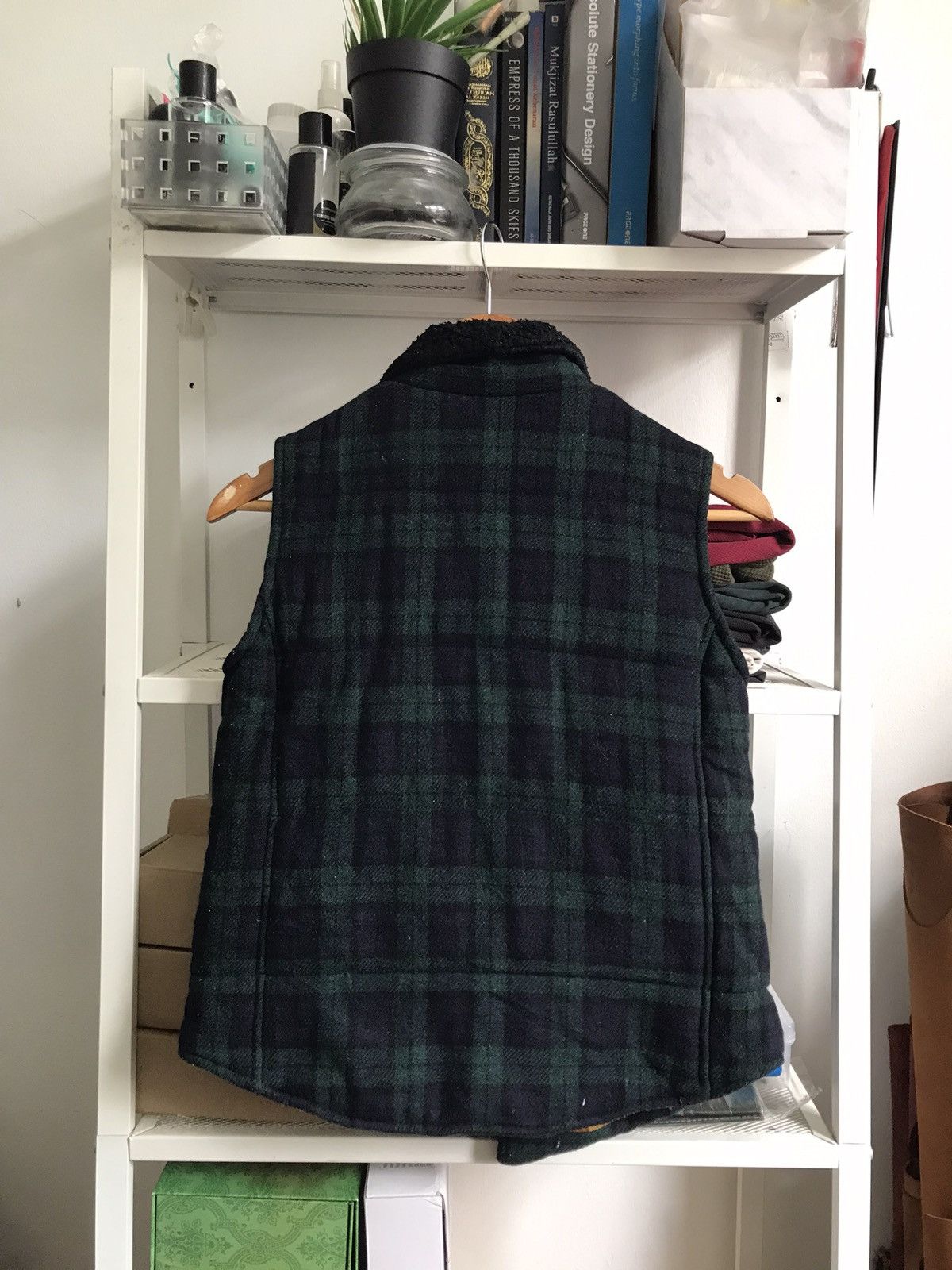 Fred Perry × Vintage VTG FRED PERRY Faux Fur Vest for Men Size US S / EU 44-46 / 1 - 8 Thumbnail