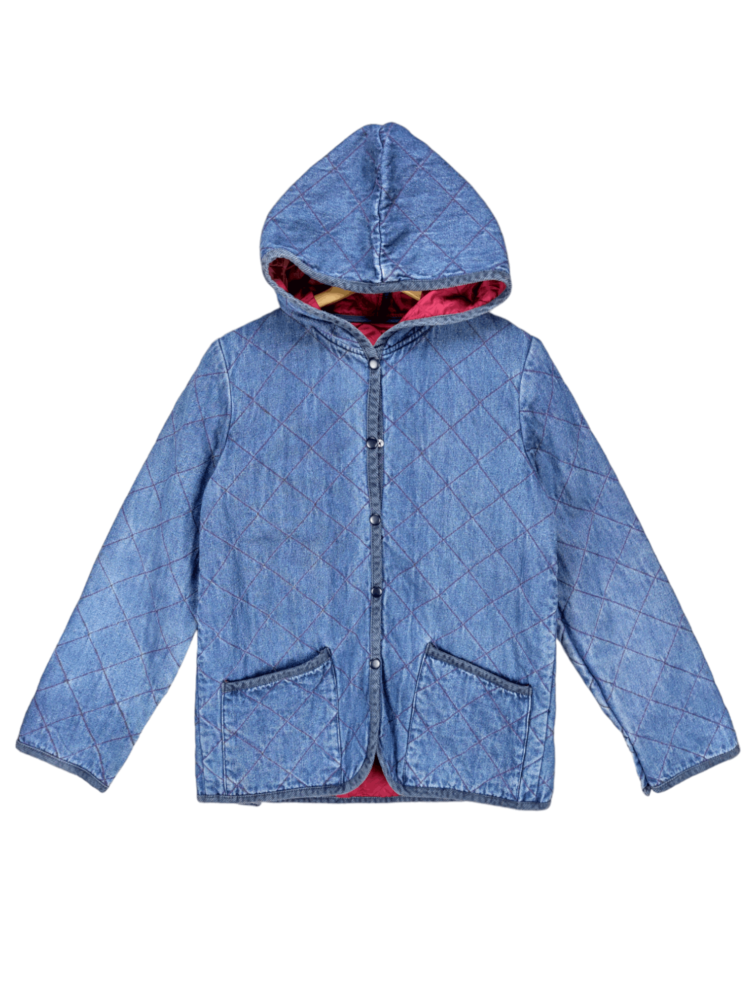 Japanese Brand Steals🔥Vintage Denim Jacket Reversible by Jean Vertical Size US M / EU 48-50 / 2 - 1 Thumbnail