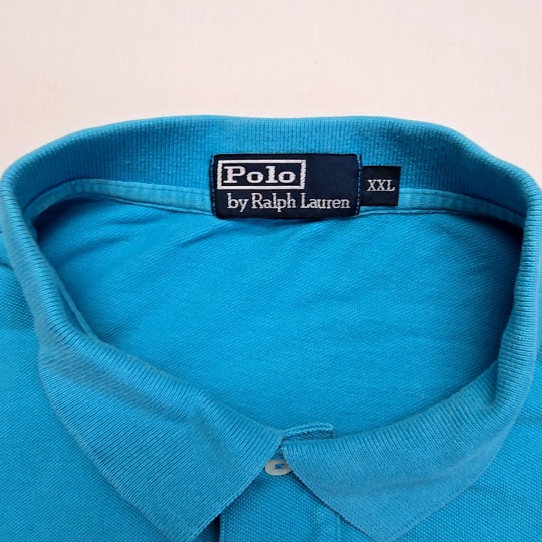 Polo Ralph Lauren Polo Ralph Lauren Classic Polo Shirt Blue Short Sleeve XXL Size US XXL / EU 58 / 5 - 9 Thumbnail
