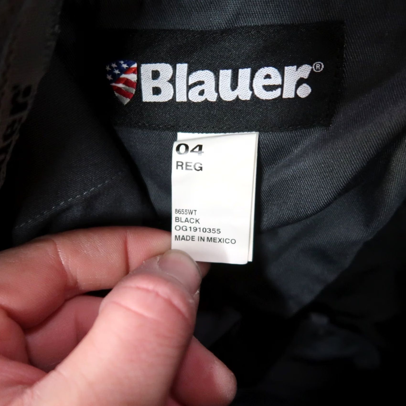 Vintage VINTAGE Blauer Cargo Pants Womens 4 Black Straight leg Cargo Pants tactical police Size 27" / US 4 / IT 40 - 4 Thumbnail