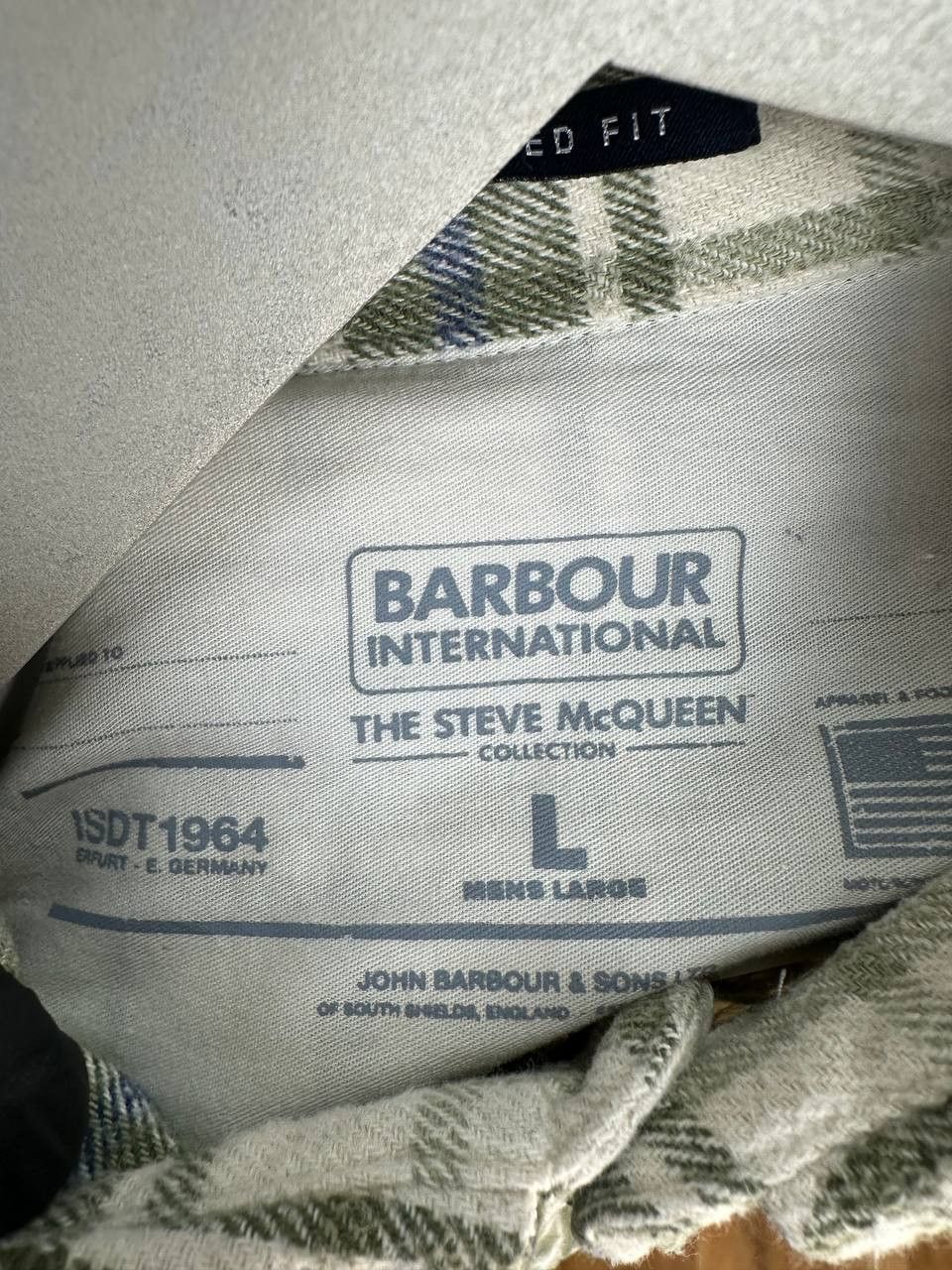 Barbour Barbour International Steve McQueen Plaid Flannel Shirt Size US L / EU 52-54 / 3 - 11 Thumbnail