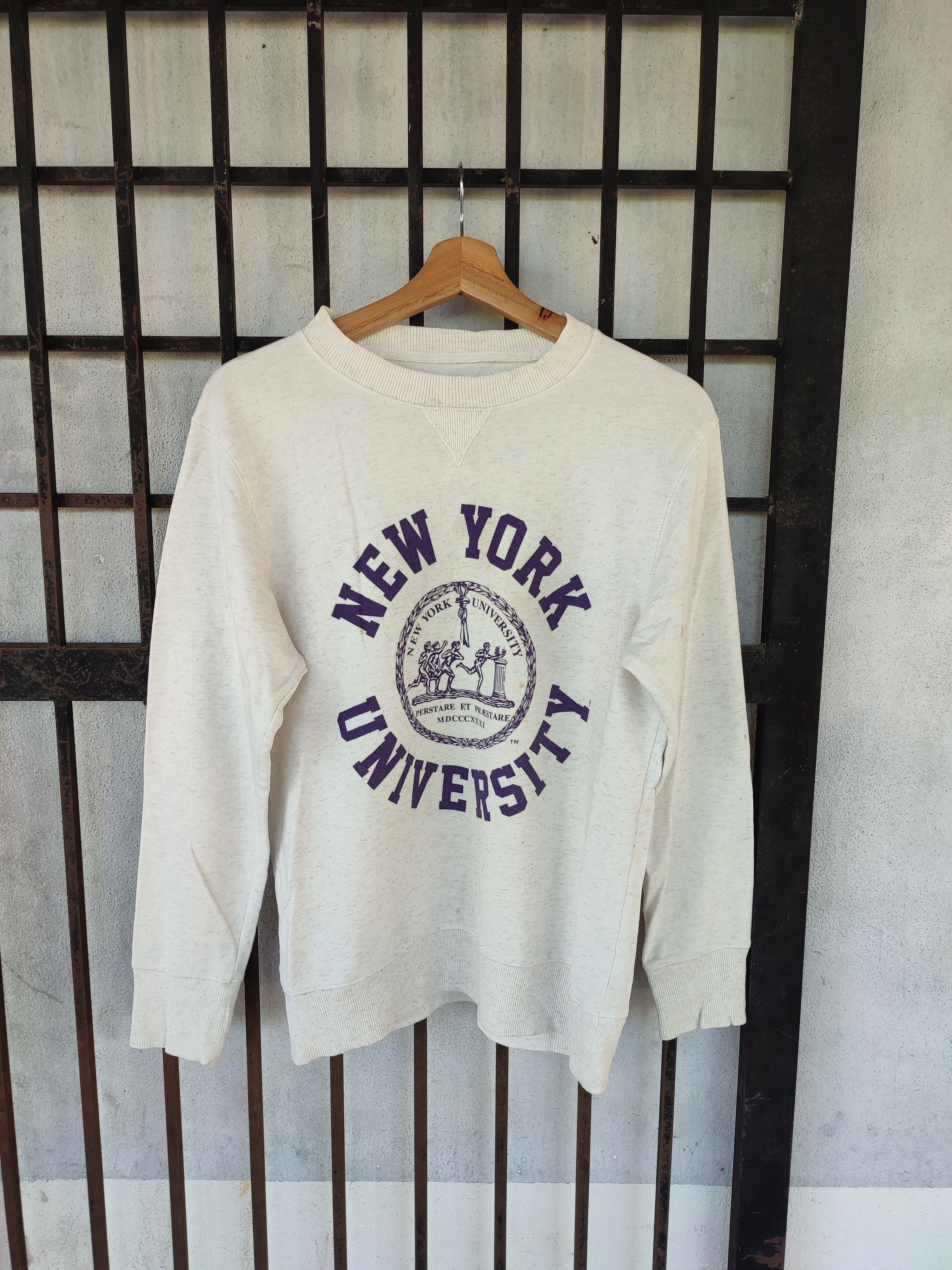 Japanese Brand New York University Sweatshirts By GU Size US S / EU 44-46 / 1 - 1 Thumbnail