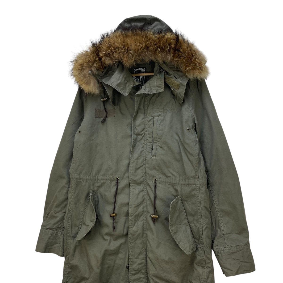Japanese Brand × Le Grande Bleu (L.G.B.) × Parajumpers 💥Japanese Brand Neutral Infinity Faux Fur Parka UtilityField Size US M / EU 48-50 / 2 - 4 Thumbnail