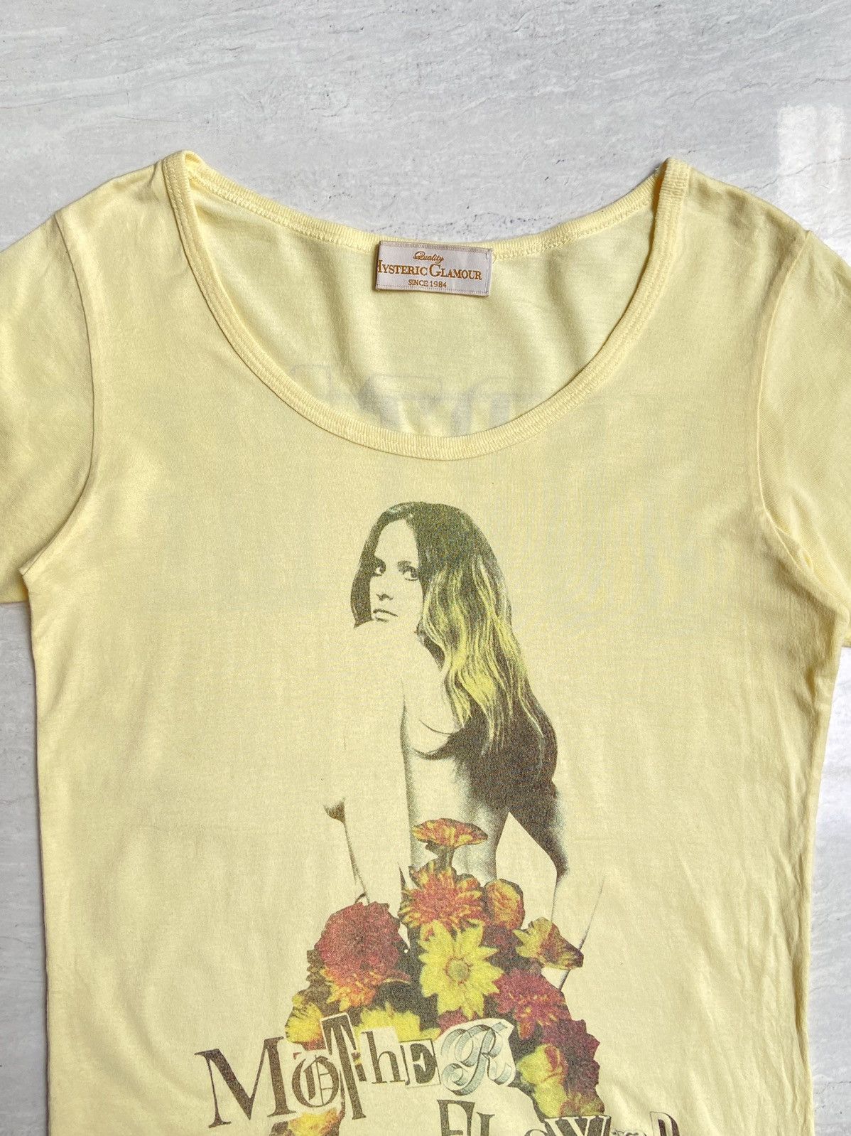 Hysteric Glamour HYSTERIC GLAMOUR Yellow T-shirt Size US XS / EU 42 / 0 - 9 Thumbnail