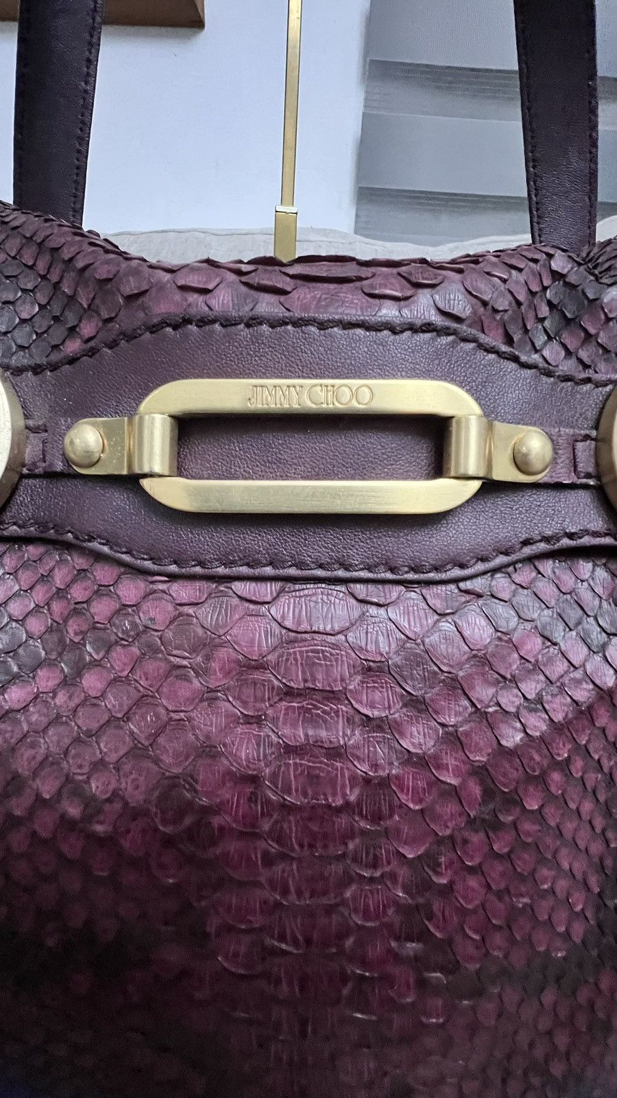 Jimmy Choo Jimmy Choo Python Weekender Bag Size ONE SIZE - 3 Thumbnail