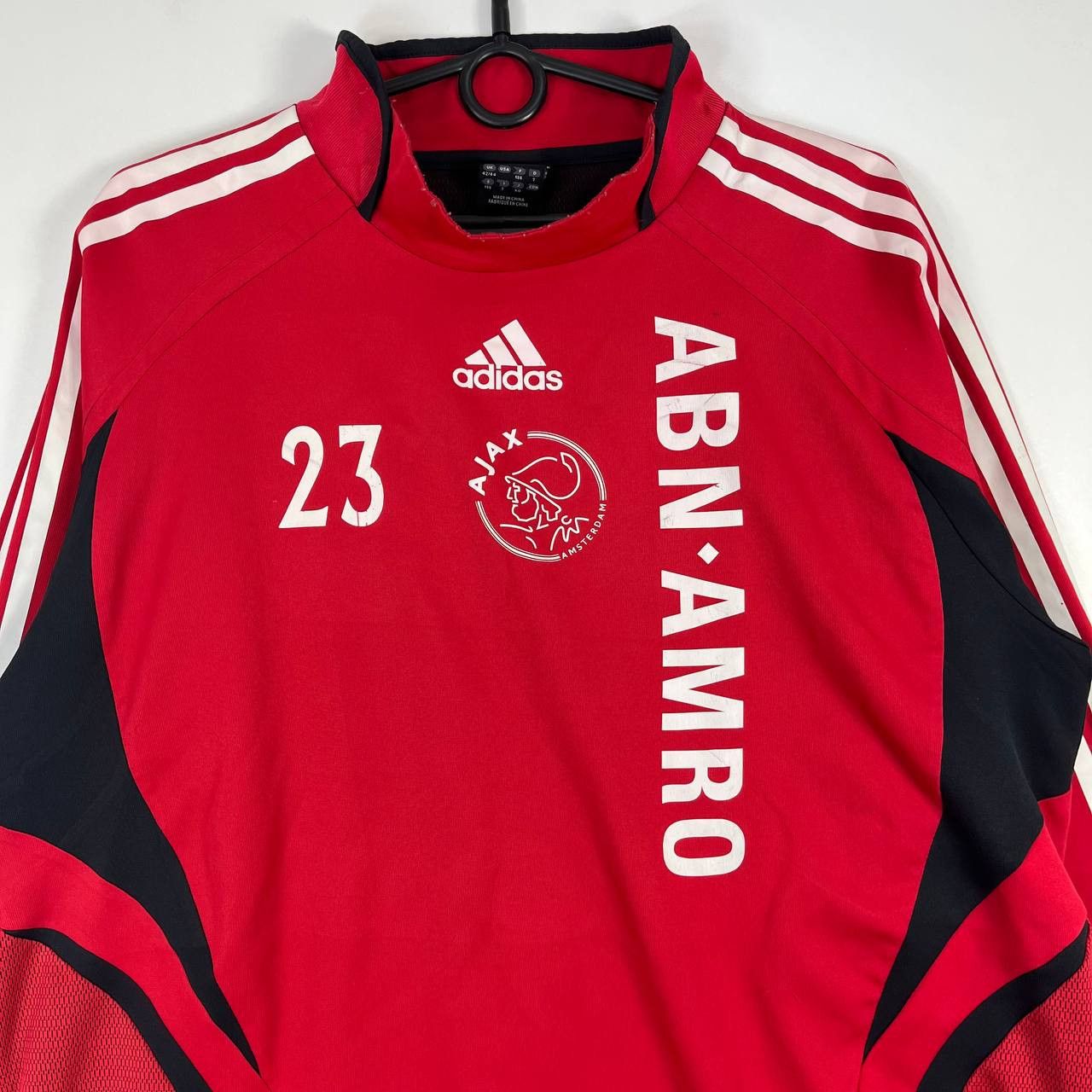 Adidas Adidas Ajax Amsterdam Training Top Red Long Sleeve Size XL Size US XL / EU 56 / 4 - 2 Thumbnail
