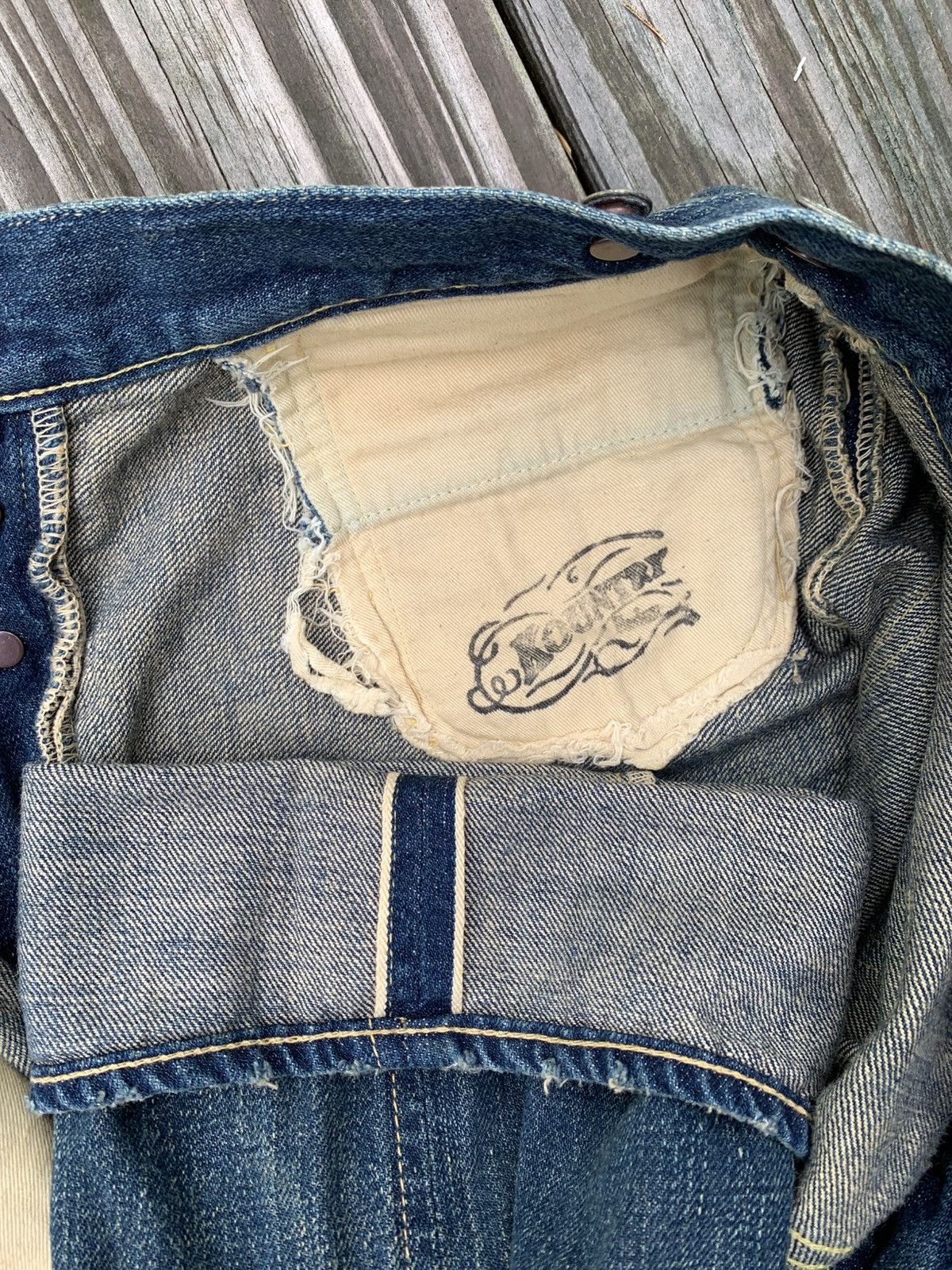 Kapital Kountry Kapital Kountry Miner Jeans with Suspenders Size US 30 / EU 46 - 4 Thumbnail