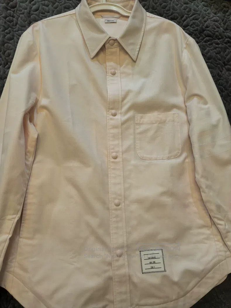 Thom Browne Thom Browne Pink Shirt Size US L / EU 52-54 / 3 - 1 Thumbnail