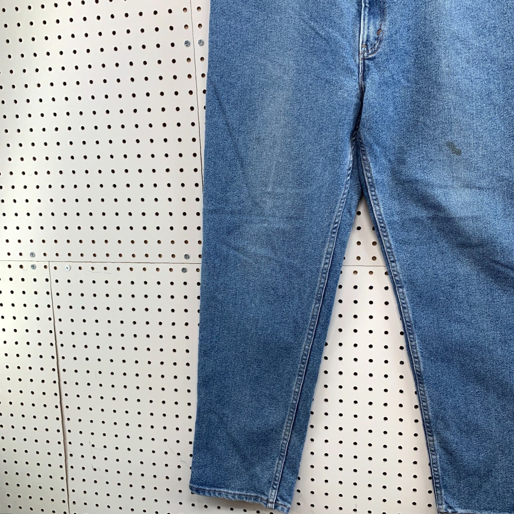 Levi's VINTAGE Levi's Jeans Mens 36x29 Denim Tapered USA Brown Tab 90s Signature Fits 34x28 Clothing Size US 36 / EU 52 - 3 Thumbnail