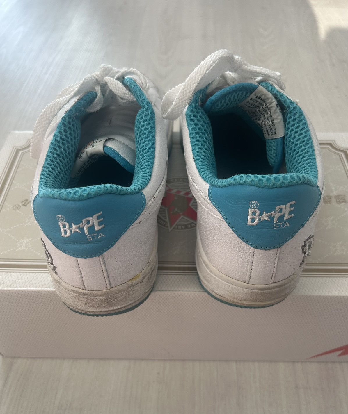 Bape RARE OG 2002 A BATHING APE X REVOLVER BAPESTA Size US 9 / EU 42 - 4 Thumbnail