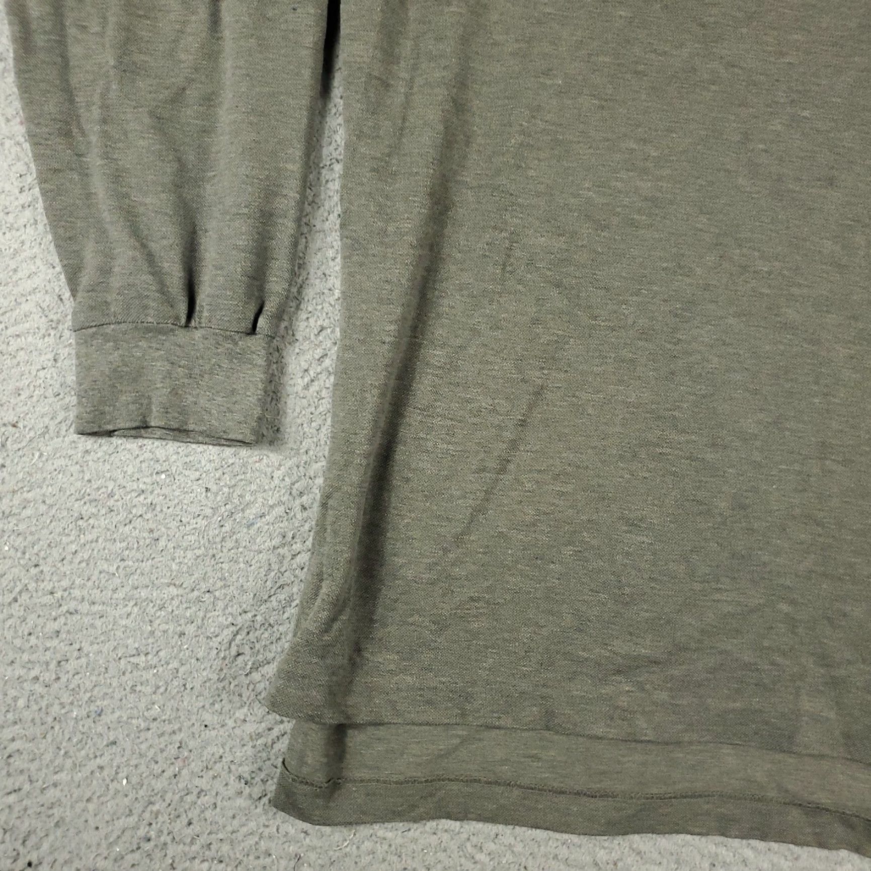 Ralph Lauren Ralph Lauren Polo Shirt Mens XL Gray Pony Casual Long Sleeve Size US XL / EU 56 / 4 - 3 Thumbnail
