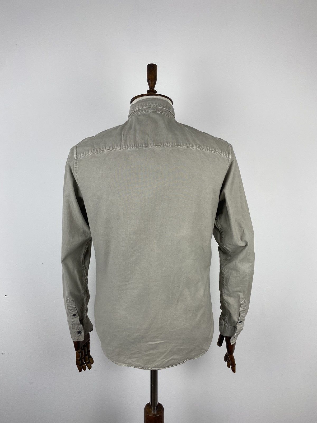 Allsaints Men’s Allsaints Hungtingdon Long Sleeve Shirt size S Size US S / EU 44-46 / 1 - 4 Thumbnail