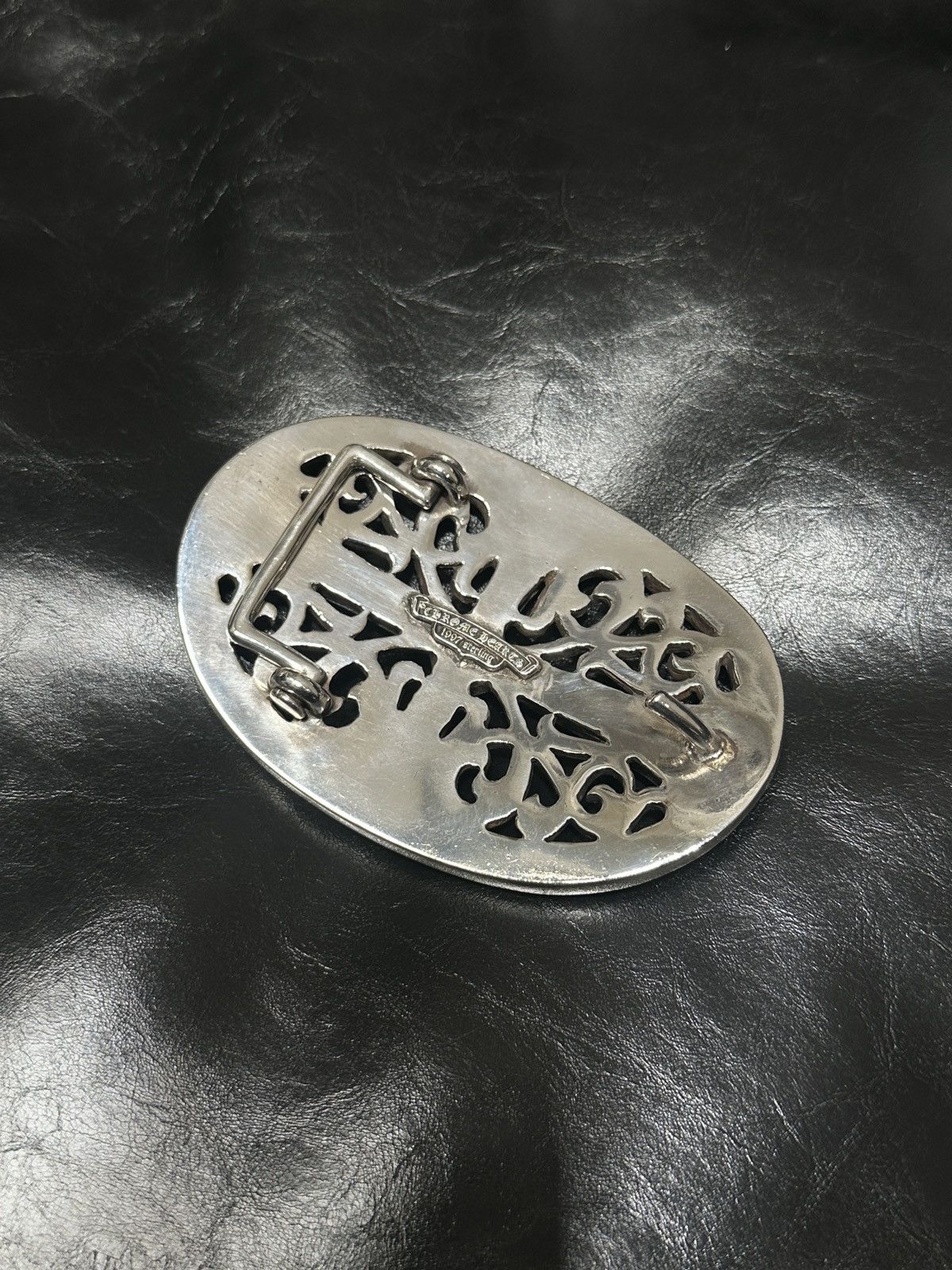 Chrome Hearts Chrome Hearts XL ‘Oval’ 4.5 in. Belt Buckle Size ONE SIZE - 5 Thumbnail
