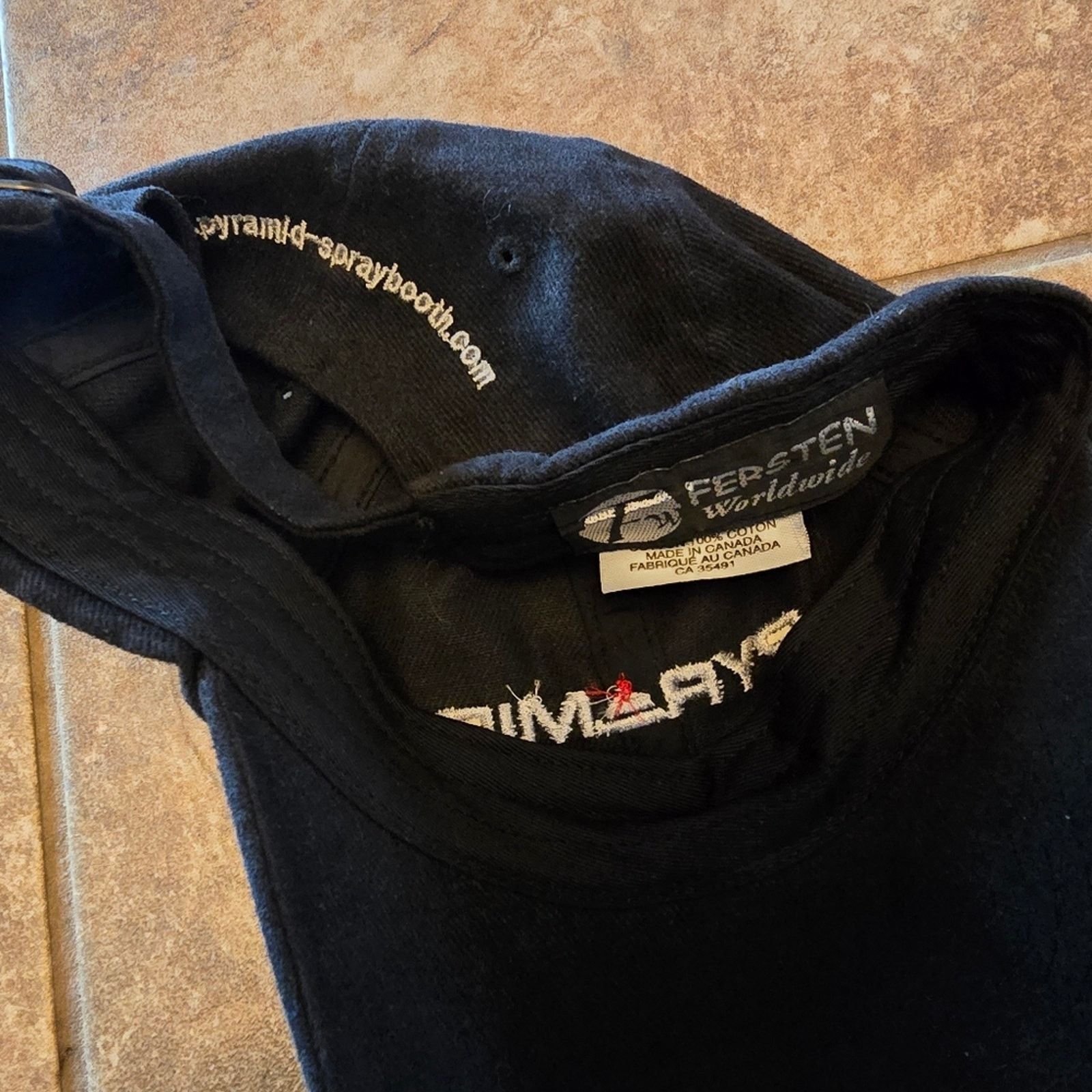 Other Black | FW | Pyramid Baseball Hat Size ONE SIZE - 4 Thumbnail
