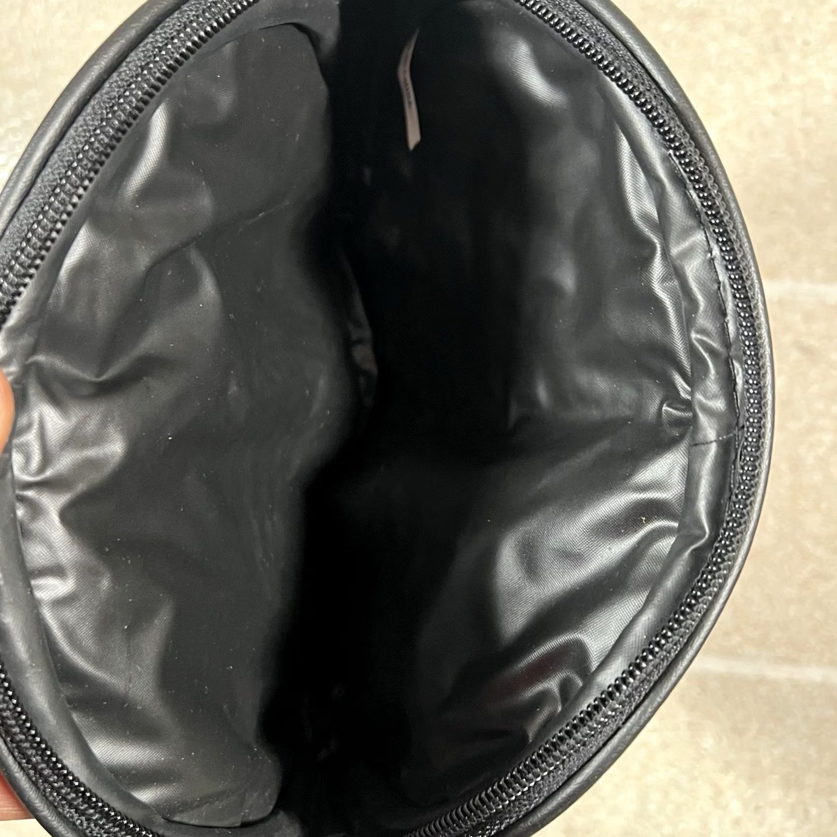 Vintage Women’s Black Faux Leather Clutch Bag Purse Size ONE SIZE - 3 Thumbnail
