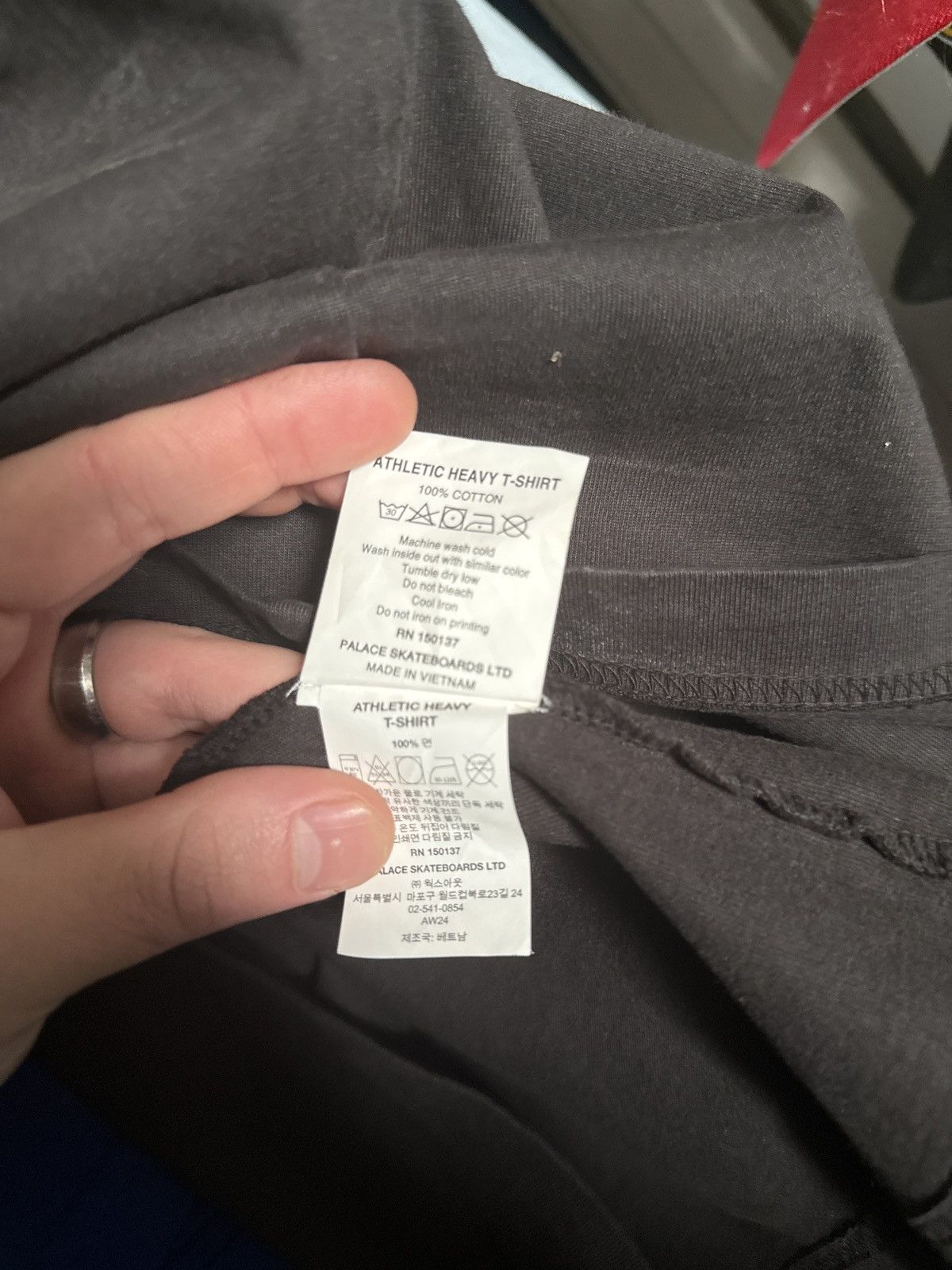 Palace Palace T-shirt with palace logo Size US L / EU 52-54 / 3 - 4 Thumbnail
